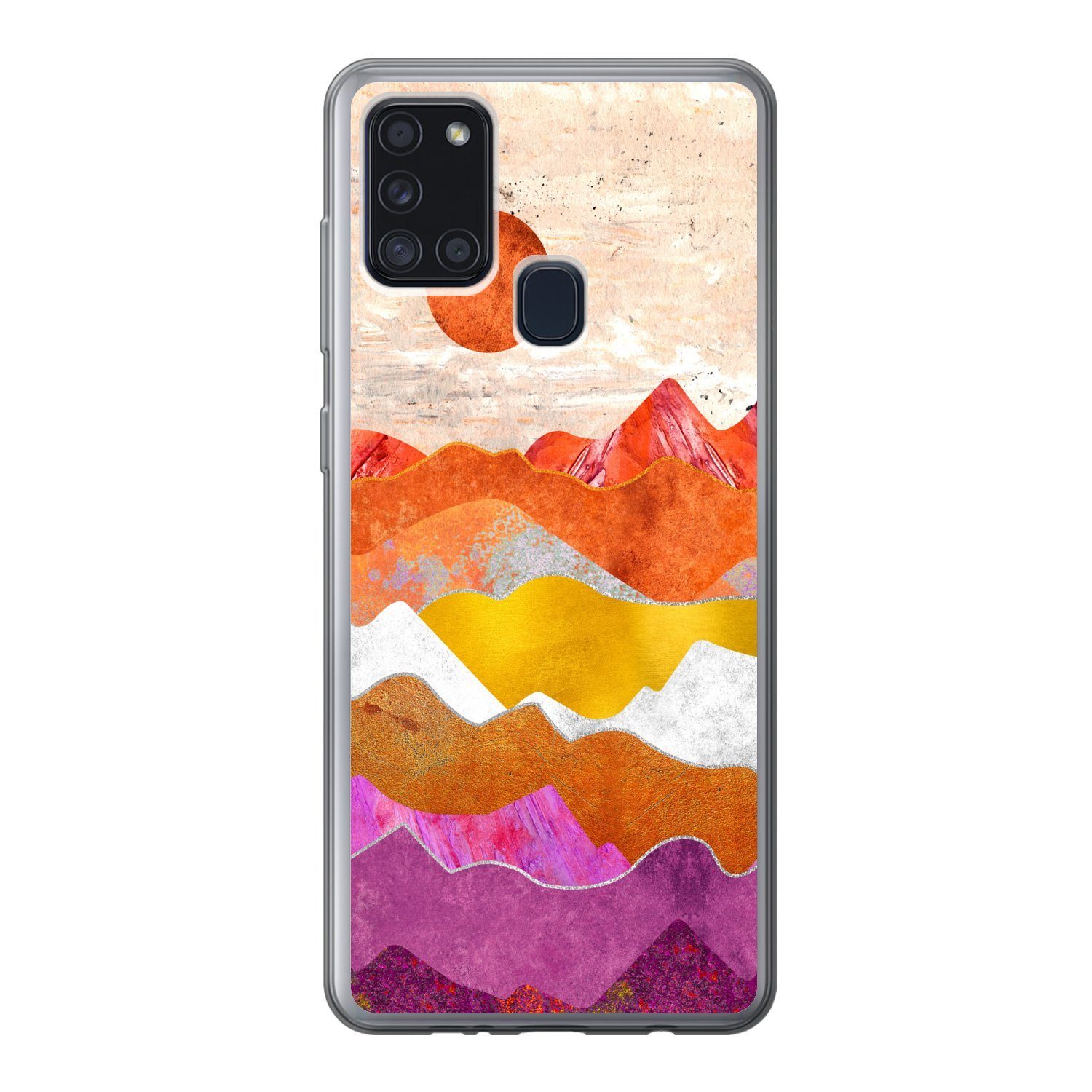 Handyhülle für Samsung Galaxy A21s Lesbisch - Stolz - Marmor