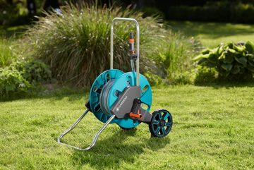 GARDENA Schlauchwagen CleverRoll M, inkl. 20 m Schlauch und Gartenspritze