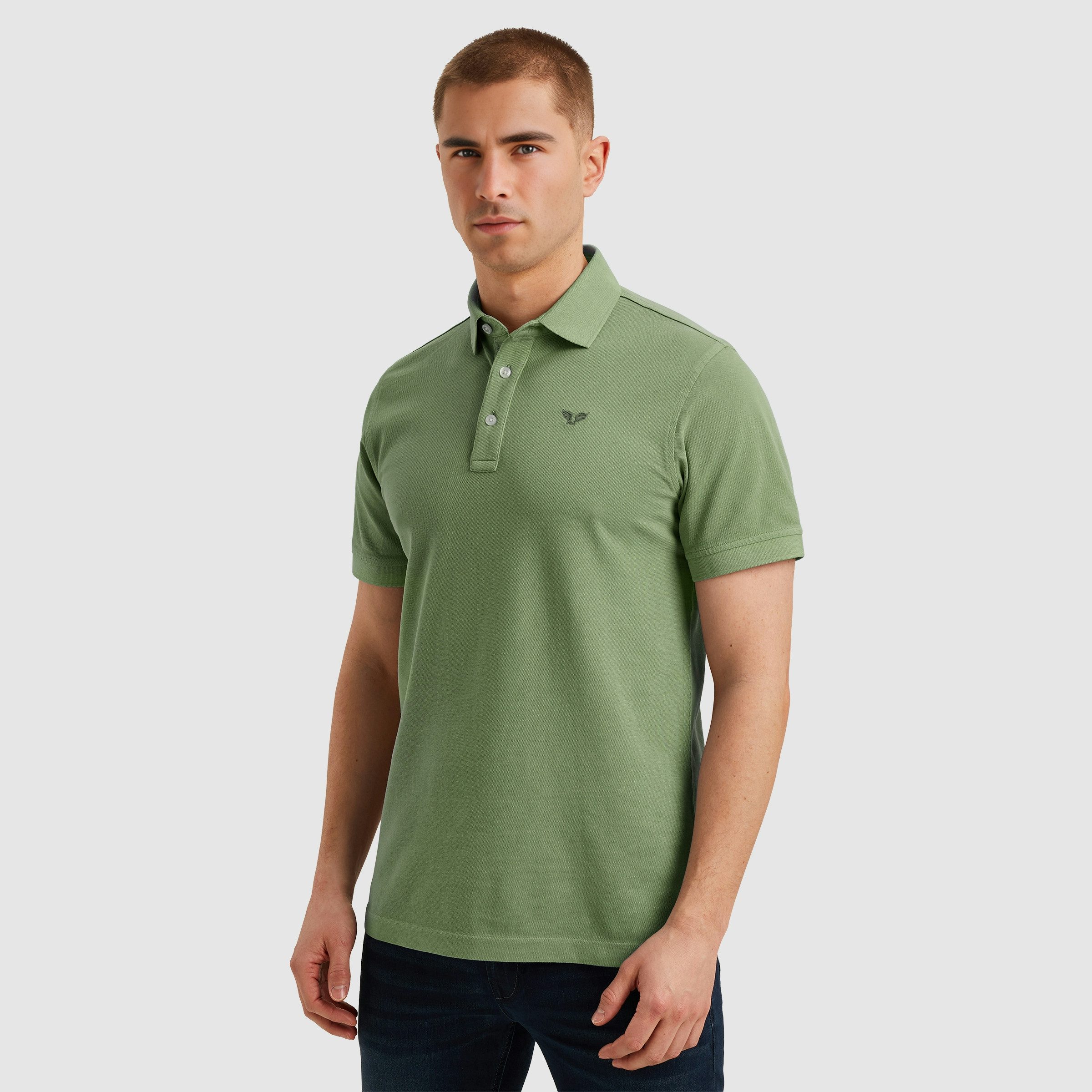 PME LEGEND Poloshirt mit Logo Stickerei günstig online kaufen