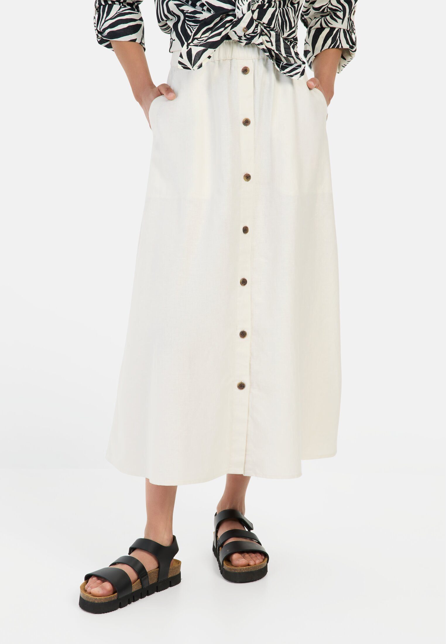 camel active A-Linien-Rock mit elastischem Bund günstig online kaufen