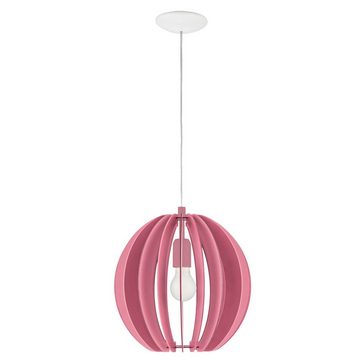 etc-shop LED Pendelleuchte, Leuchtmittel inklusive, Warmweiß, Decken Leuchte Pendel Lampe pink Design Mädchen Zimmer Beleuchtung im