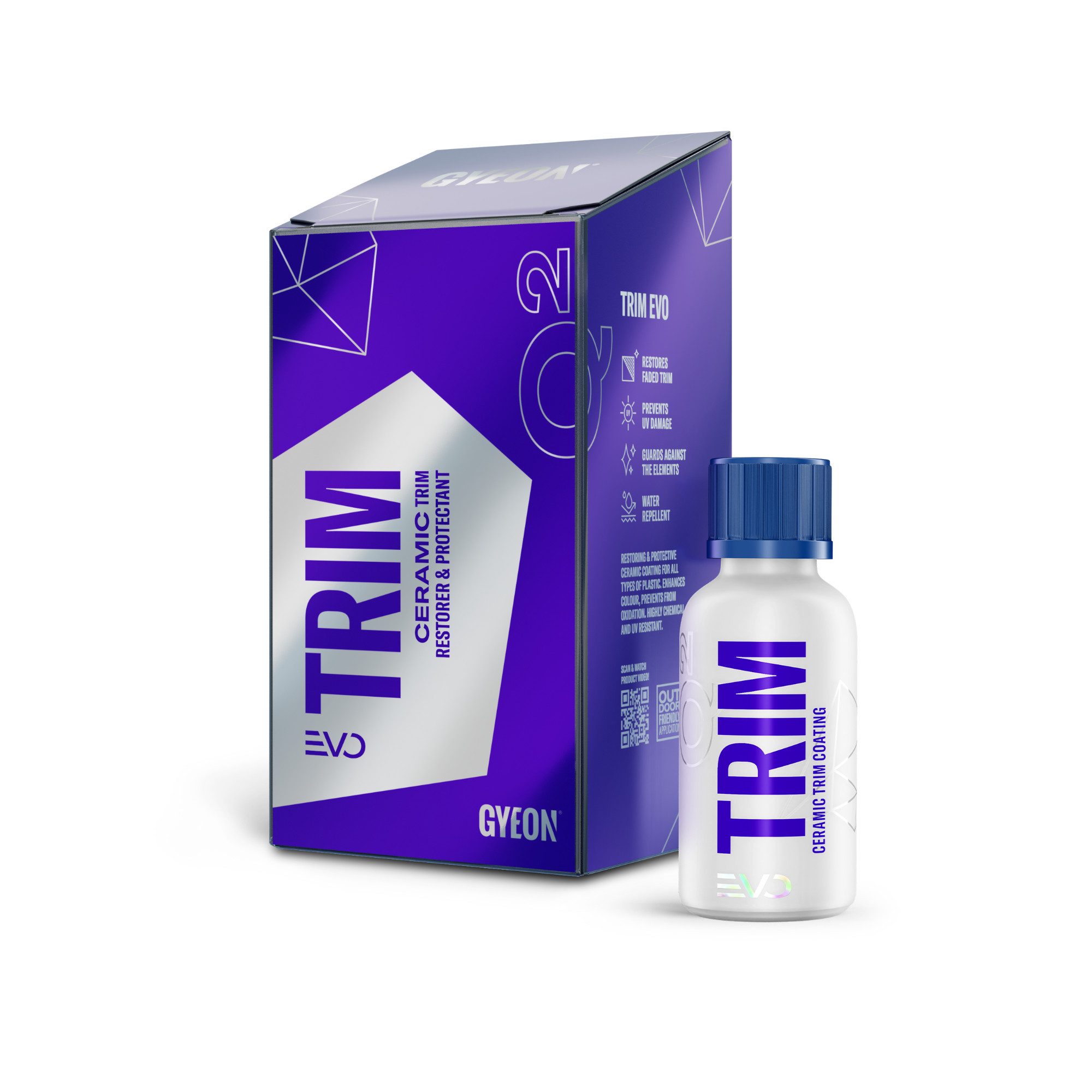 GYEON Q² Trim EVO Полировка автомобиля (Auto Keramik Kunststoffversiegelung), 30ml