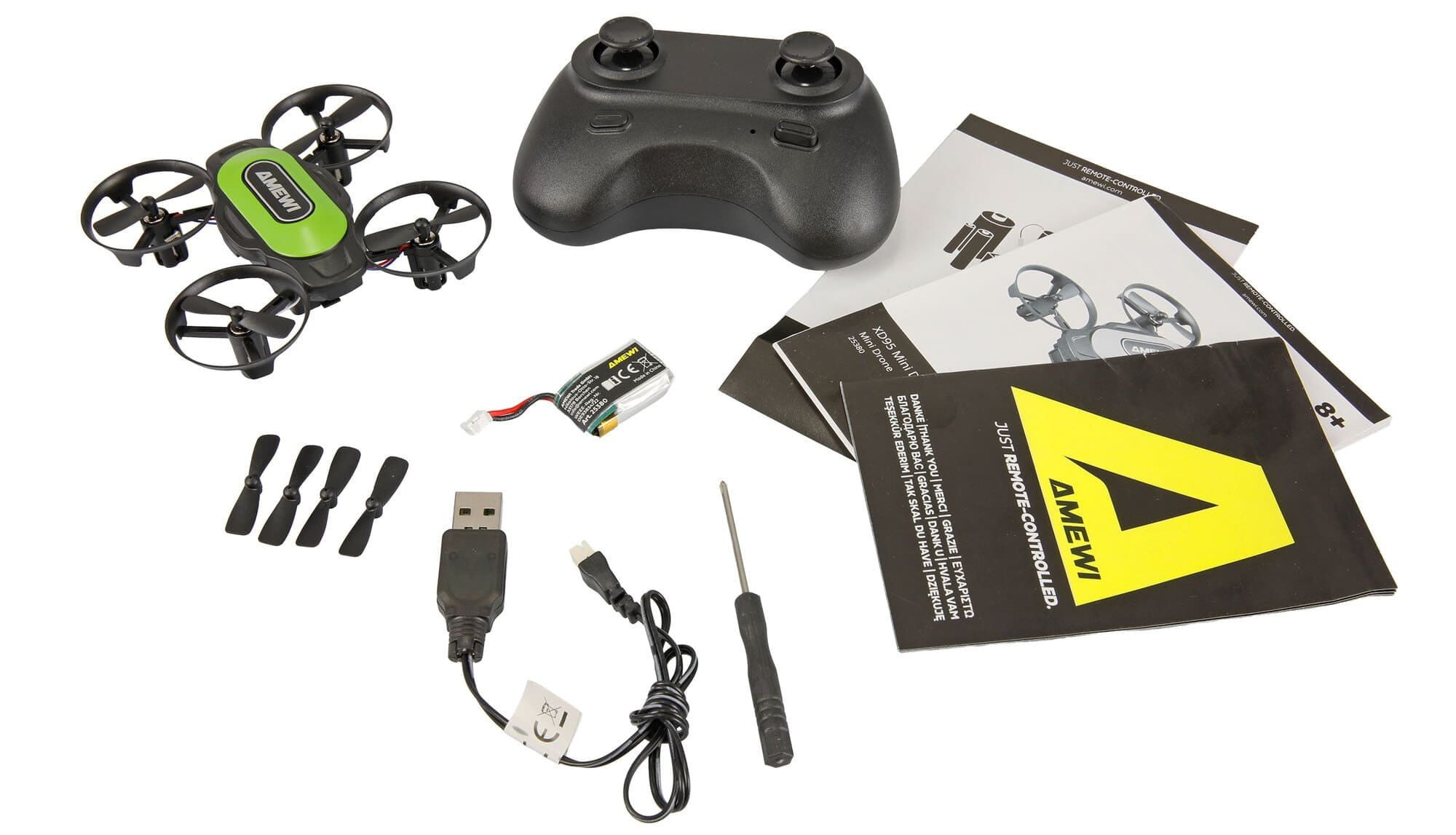Amewi RC-Quadrocopter Amewi XD95 Mini RC Drohne RTF Headless Einsteiger
