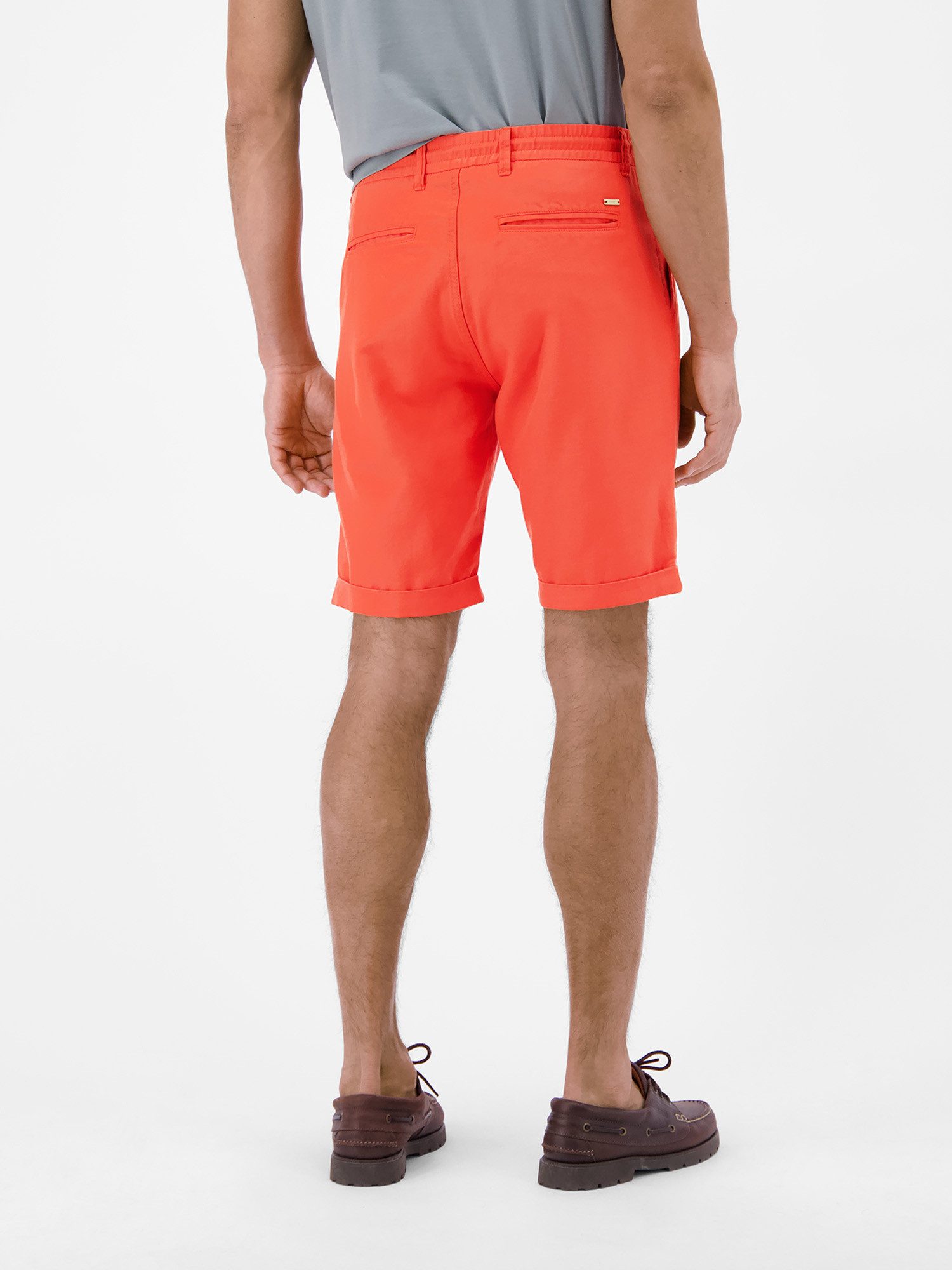 LERROS Chinoshorts Chino-Shorts aus Baumwoll-Leinen-Mischgewebe Chino Hose Herren kurz, Tunnelzugbund und Gürtelschlaufen, 4 Taschen