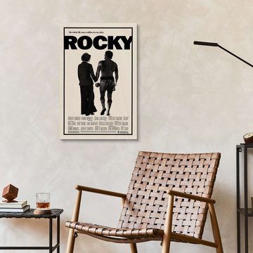 Posterlounge Holzbild Vintage Entertainment Collection, Rocky (Englisch), Jugendzimmer Vintage