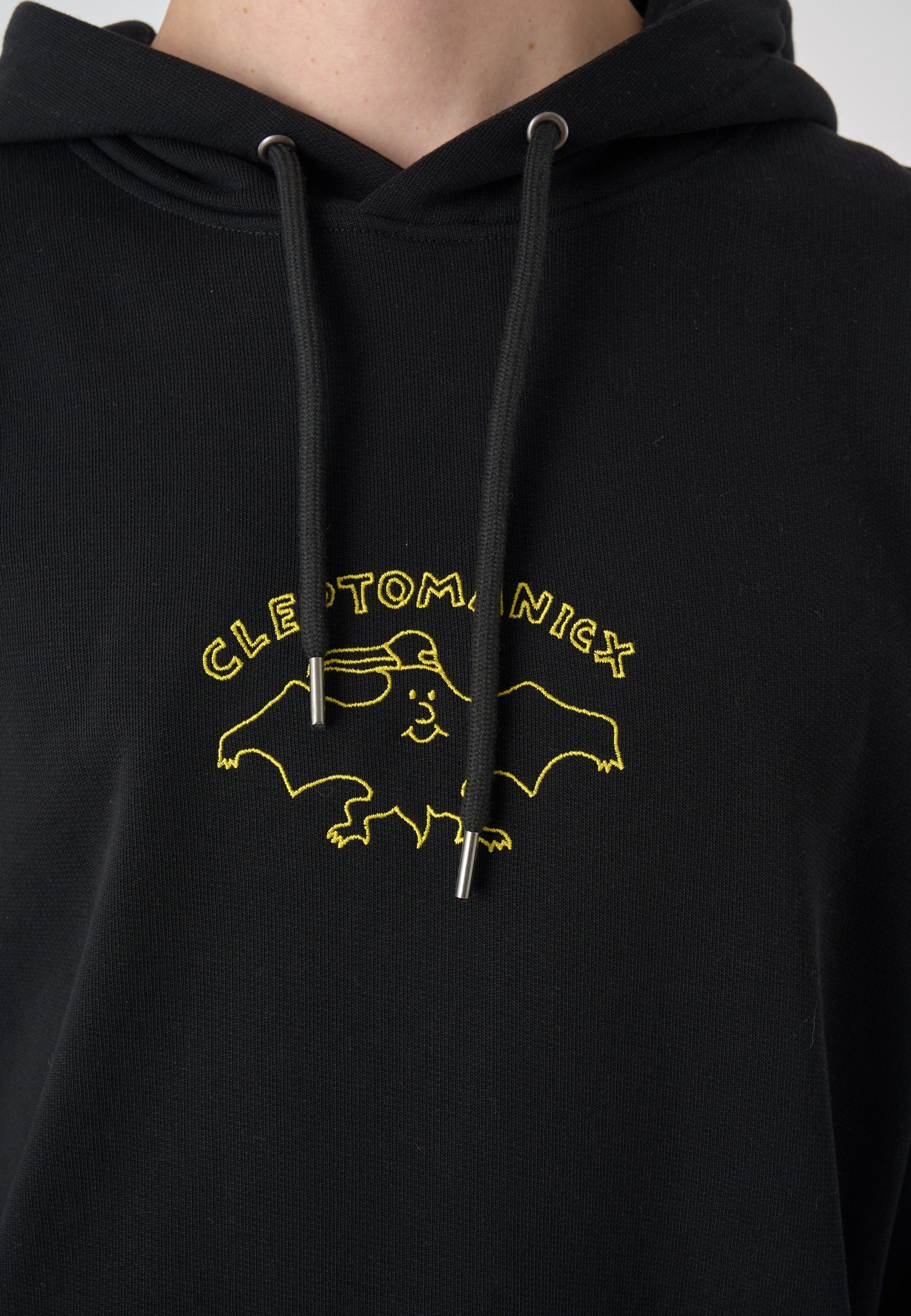 Cleptomanicx Kapuzensweatshirt Ghost mit lockerem Schnitt