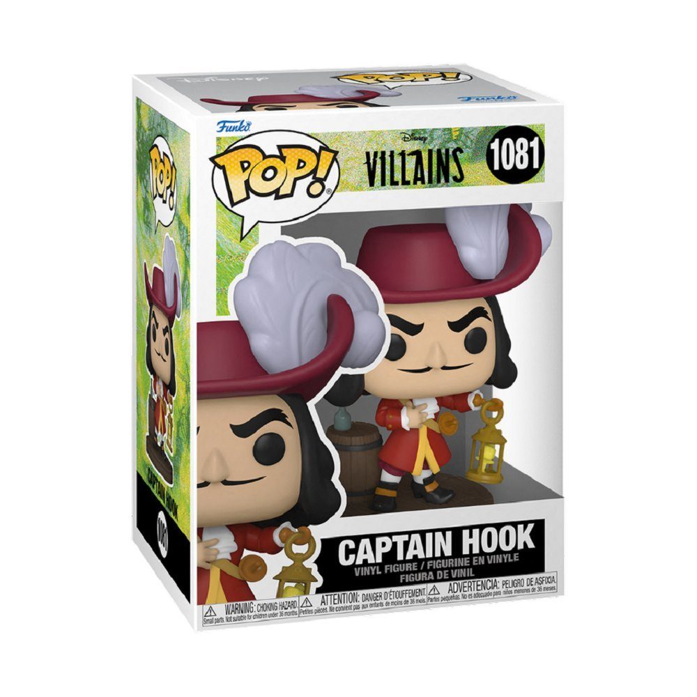 Funko POP! Captain - Actionfigur Villains Funko Hook #1081 Disney: