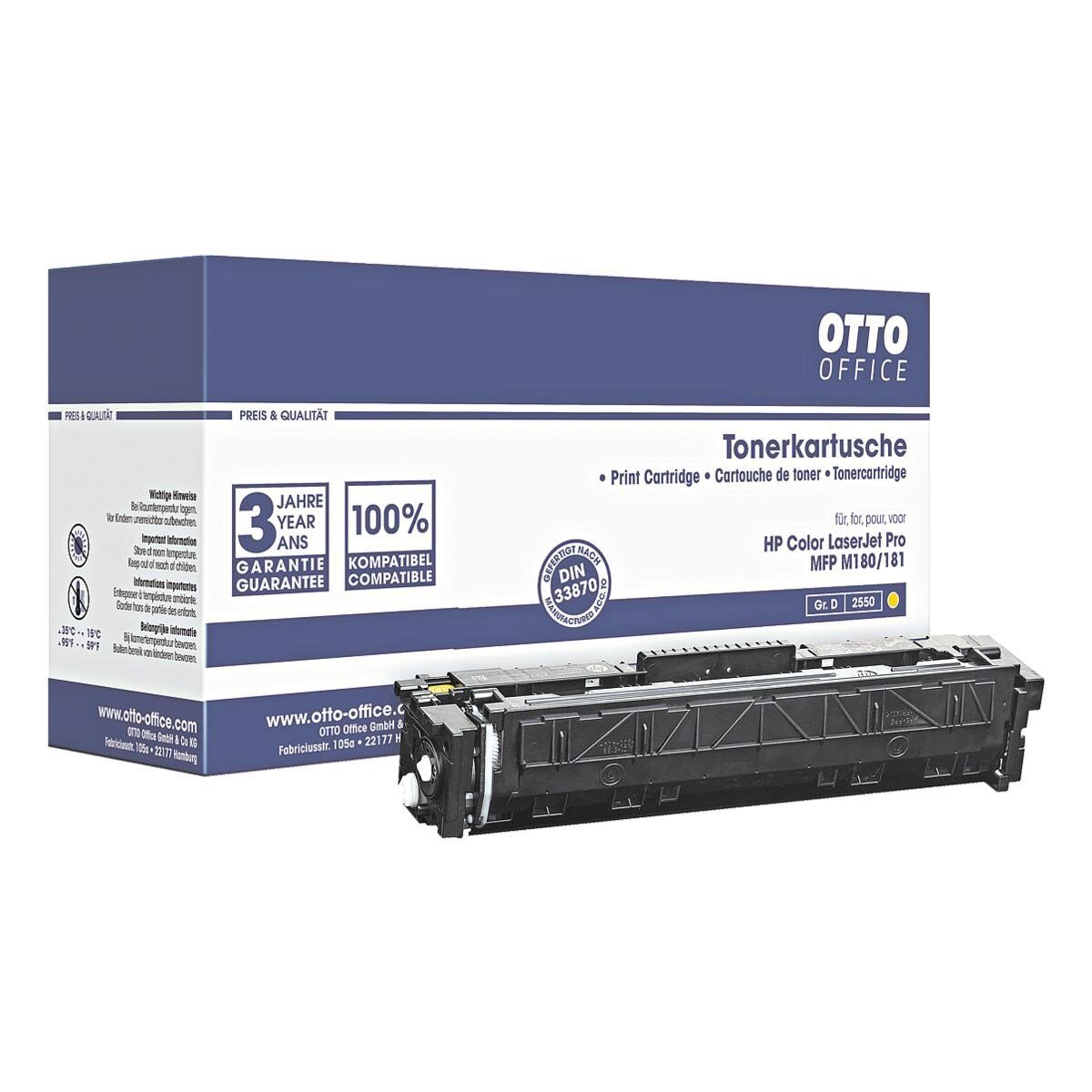 Otto Office  Office Tonerpatrone CF532A gelb
