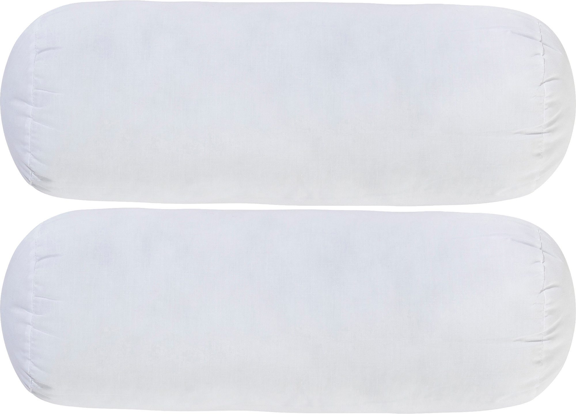 Erwin Müller Bett-Set Nackenrolle "Lech" 2er-Pack, Textilfaser Uni