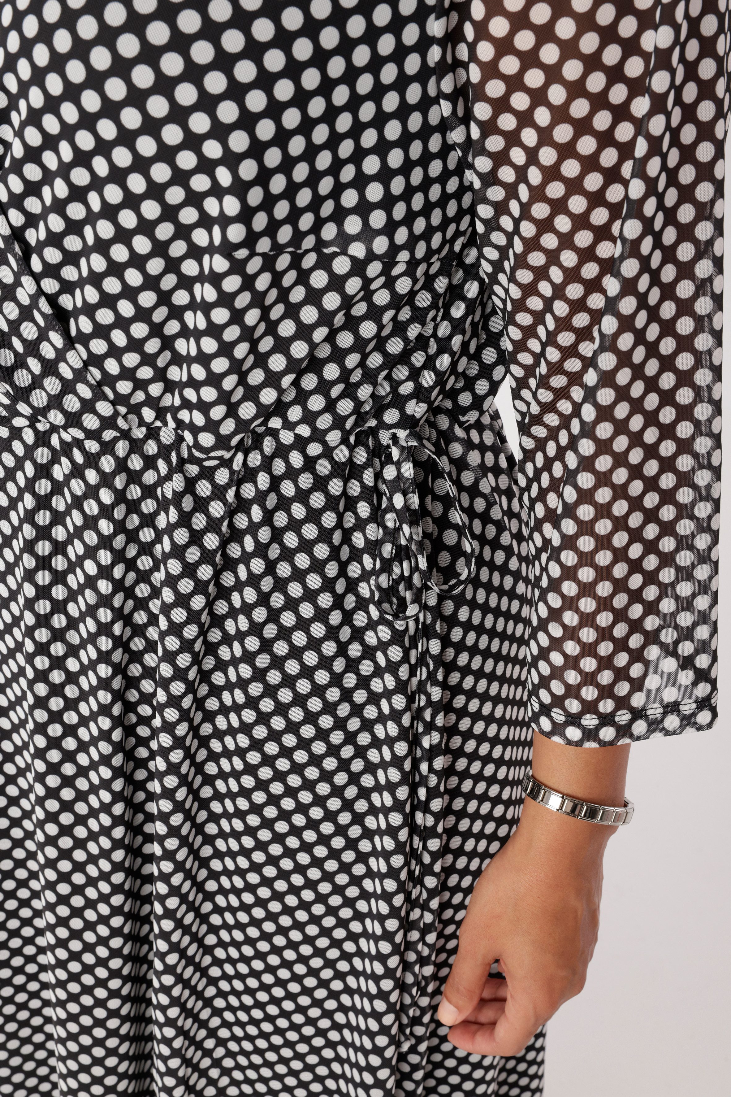 Aniston PLUS Meshkleid in Wickeloptik - NEUE KOLLEKTION – Bild 3 von 5