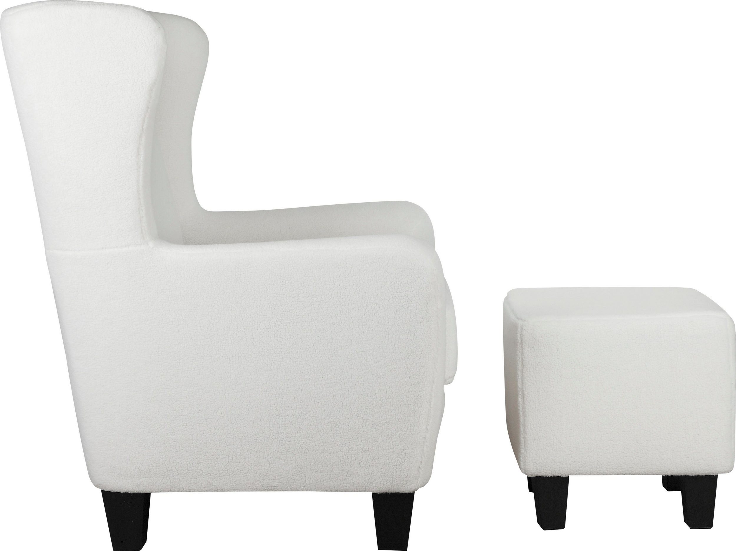 loft24 Sessel Spicy (2-St), Relaxsessel mit Hocker, Fernsehsessel, mit Relaxfunktion