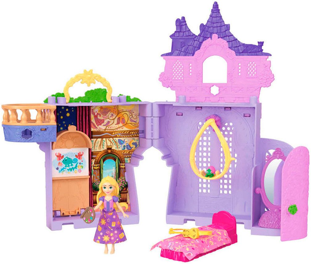 Mattel® Puppenhaus Disney Prinzessin Kleine Puppen Rapunzel Stacking Castle günstig online kaufen