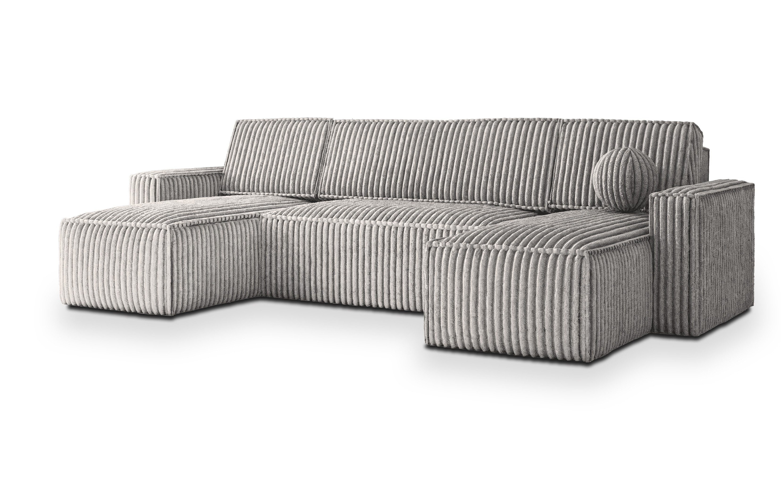 Masseno Ecksofa PESANO mit Schlaffunktion U-Form, günstig online kaufen