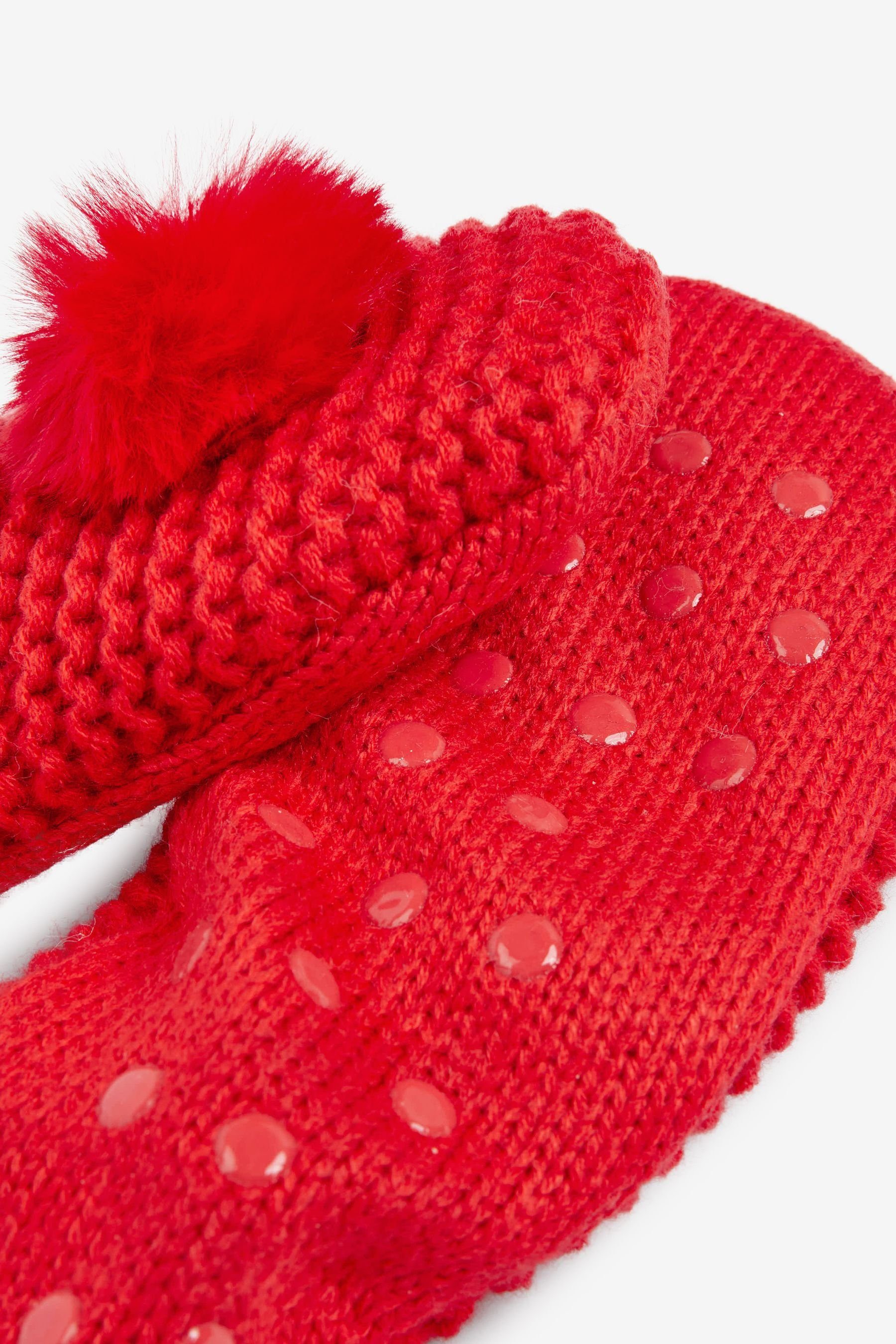 Next Haussocken Slipper-Socken (1-Paar) Red