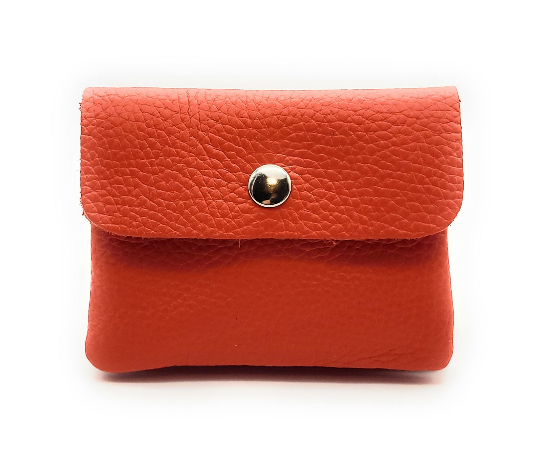 Lemasi Mini Geldbörse kleines echt Leder Portemonnaie, pures Leder, Made in Italy, Die minimalistische Börse, ideal für Urlaub und Alltag