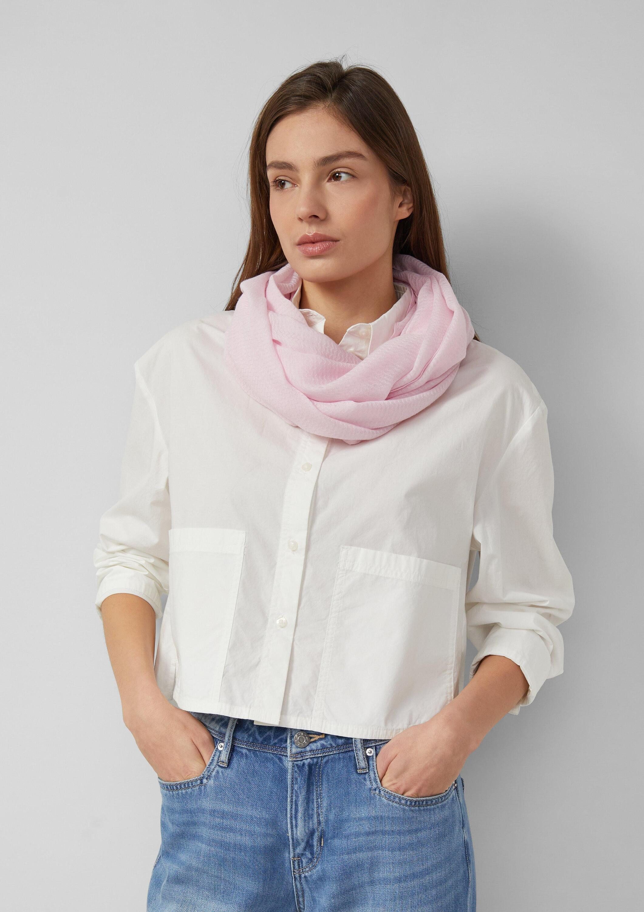 s.Oliver Loop Snood, Loop-Schal aus Webware günstig online kaufen