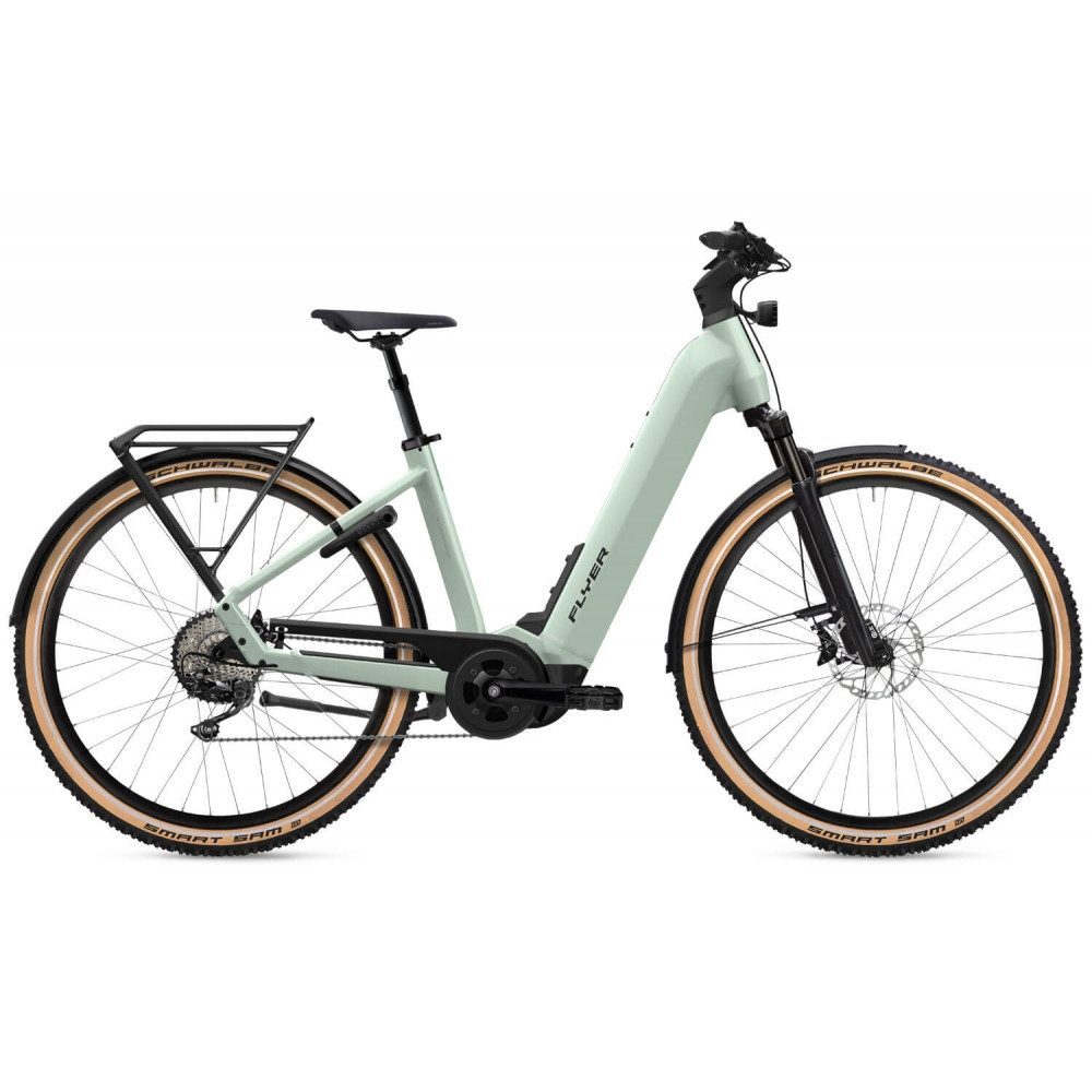 FLYER E-Bike Upstreet 7.12 XC Comfort E-Bike 750 Wh Frosty Sage