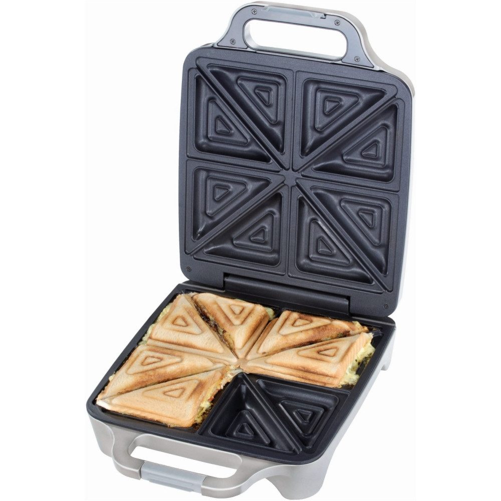 Cloer Грили для сэндвичей Cloer 6269 Грили для сэндвичей silber - Грили для сэндвичей., 1800 W, Kunststoff-Gehäuse