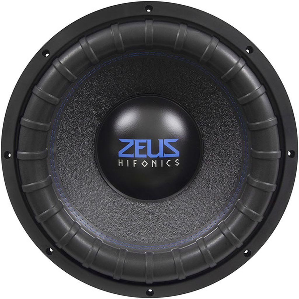 Hifonics ZRX15D2 38cm Subwoofer ZEUS 3000 Watt max. Auto-Subwoofer (1500 W, max.: W 38 cm)
