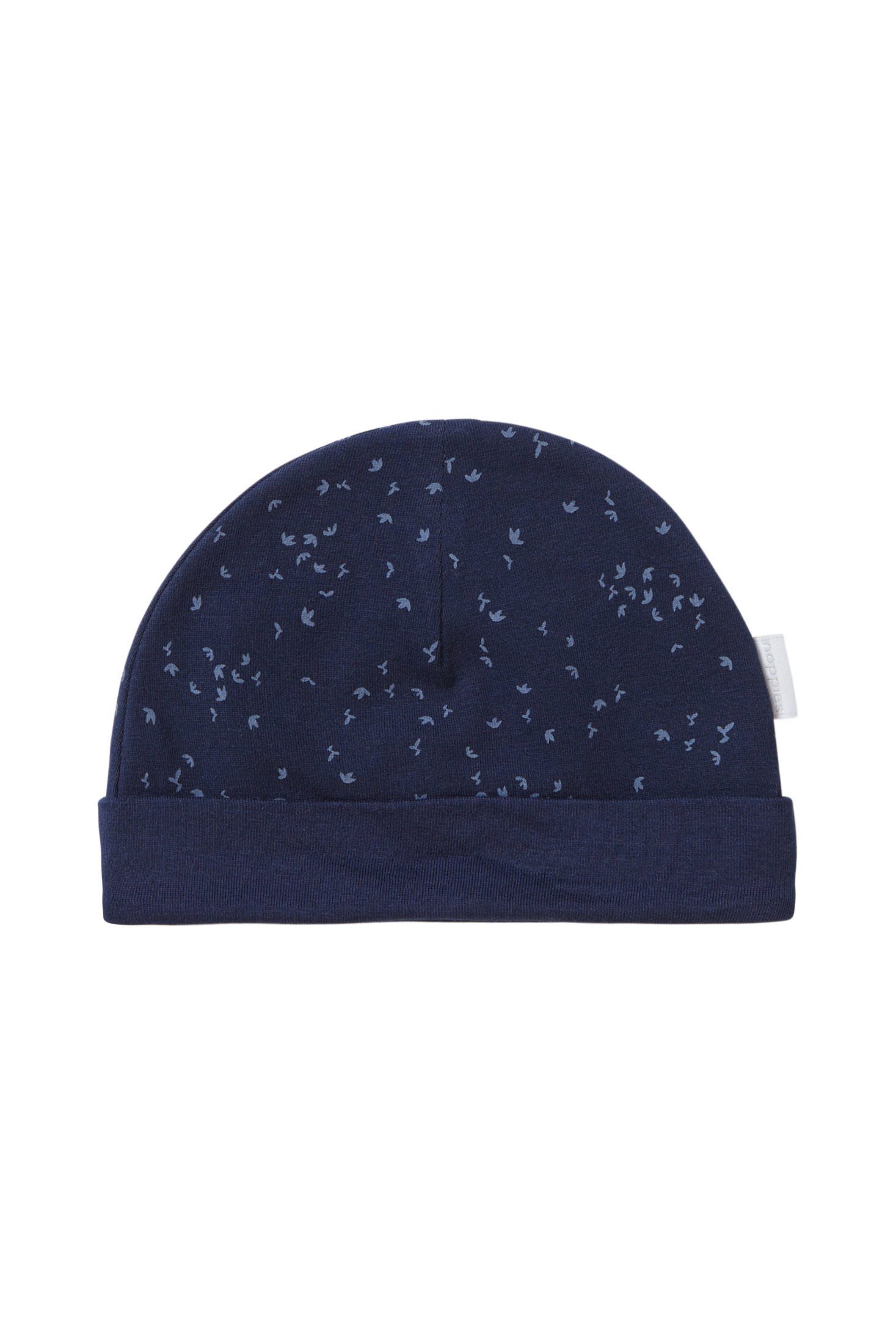 Noppies Beanie Noppies Mütze Navar - Reversible (1-St) Black Iris