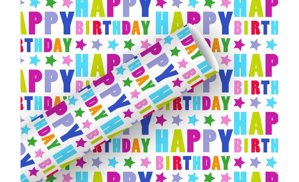 Geschenkpapier Braun & Company Geschenkpapier Kollektion Happy