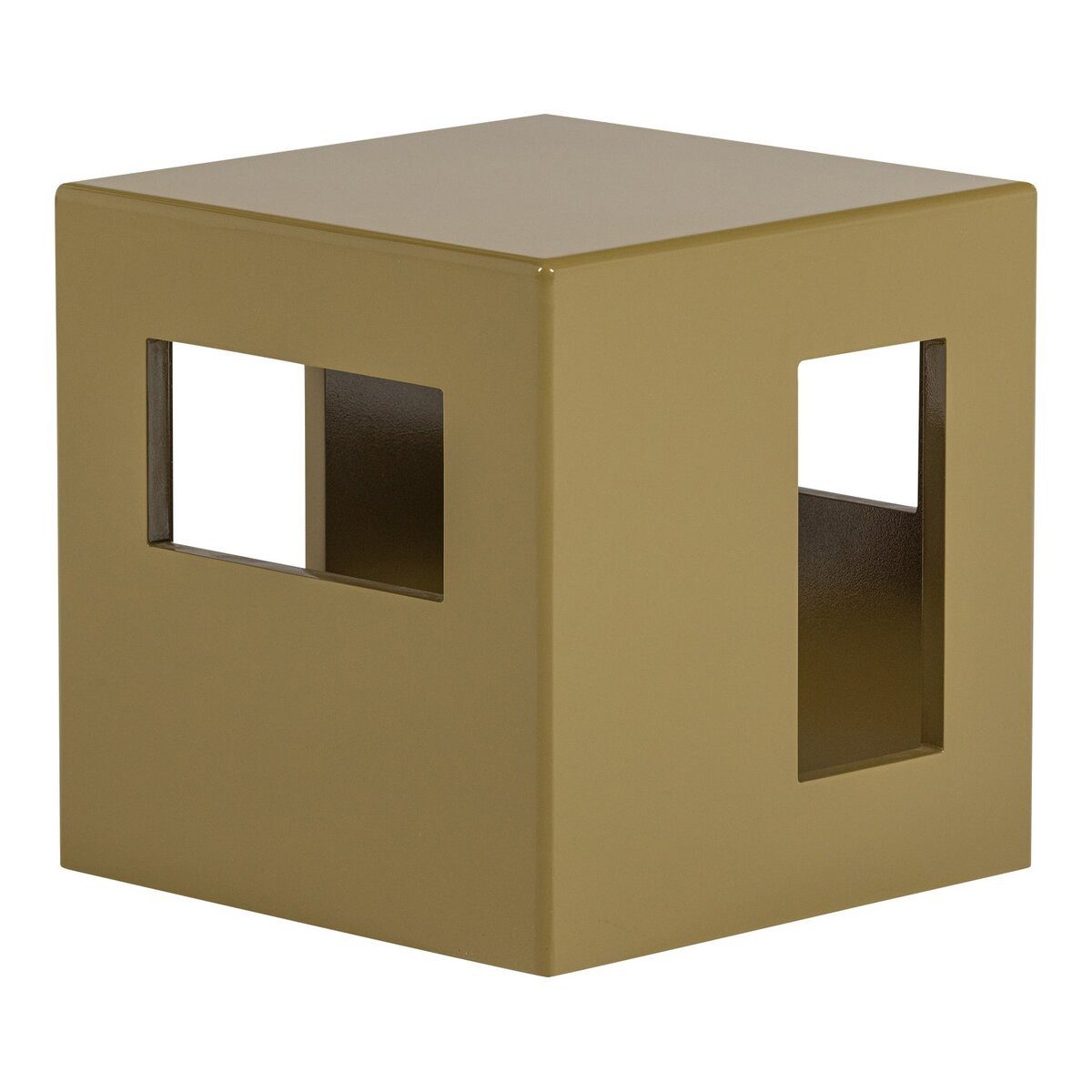 vtwonen Couchtisch, Künstlerische Gestaltung, kompakte quadratische Form