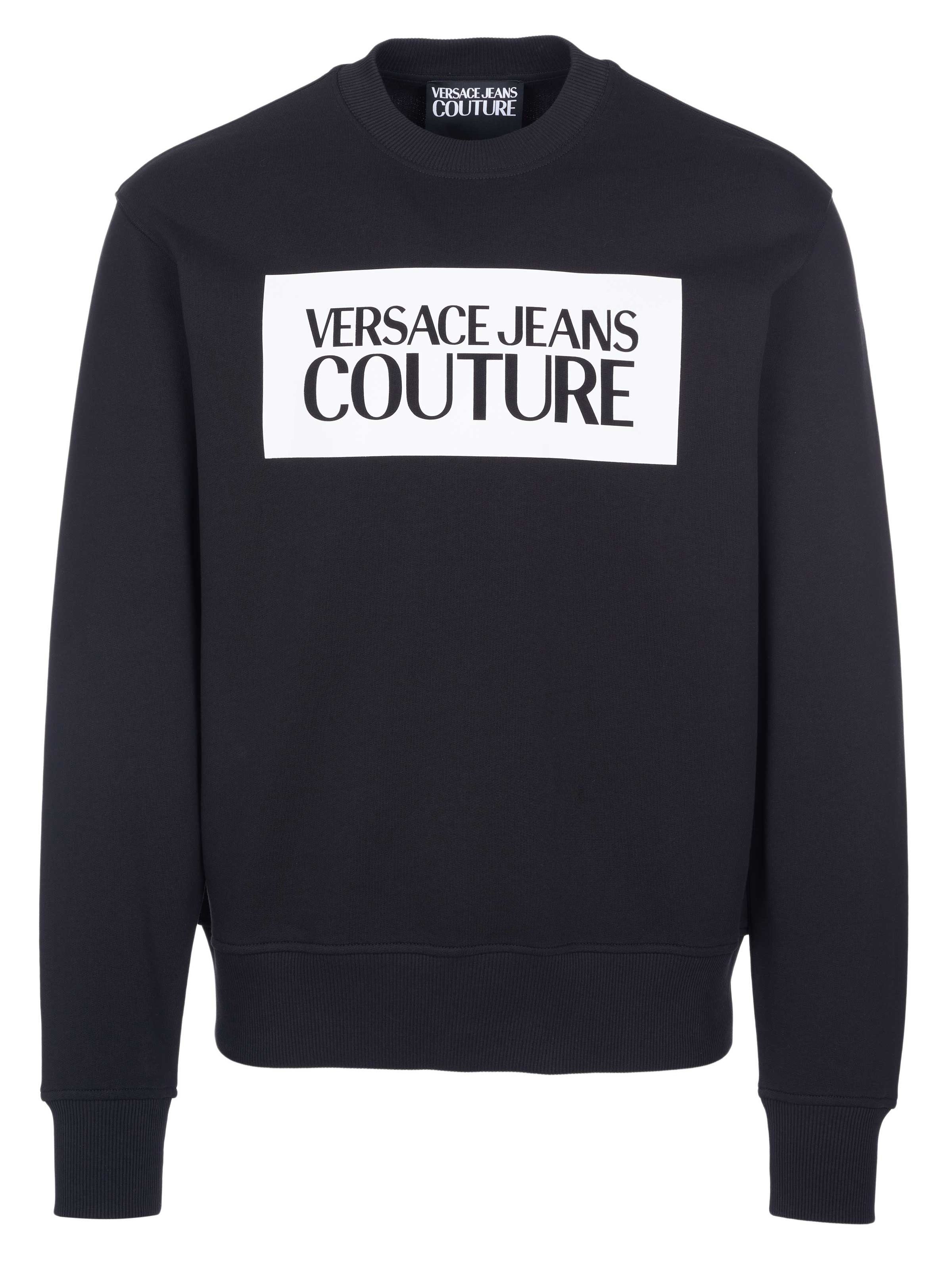 Versace Sweater Versace Jeans Couture Pullover schwarz