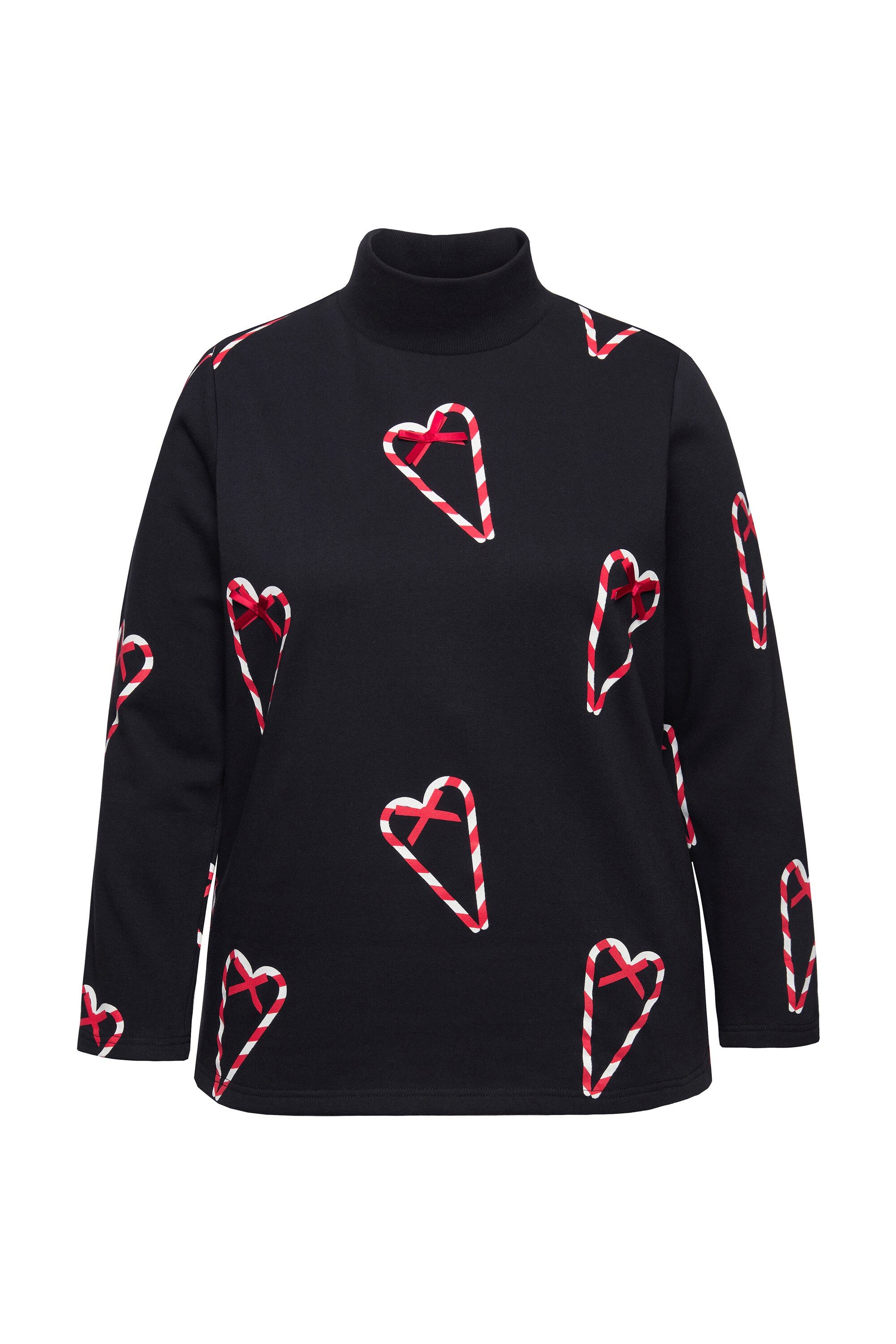 Ulla Popken Sweatshirt Sweatshirt Zuckerstangen Classic günstig online kaufen