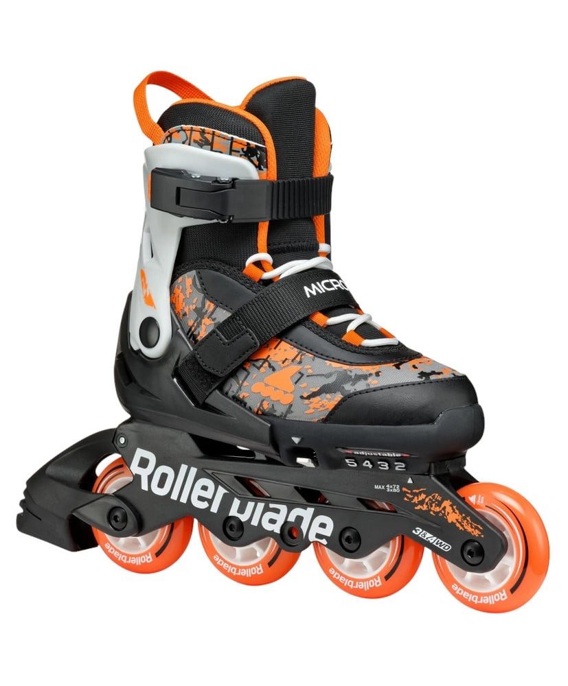 ROLLERBLADE Роликовые коньки Microblade SL (Rollen: 72mm/80A, Kugellager: SG3) schwarz/orange