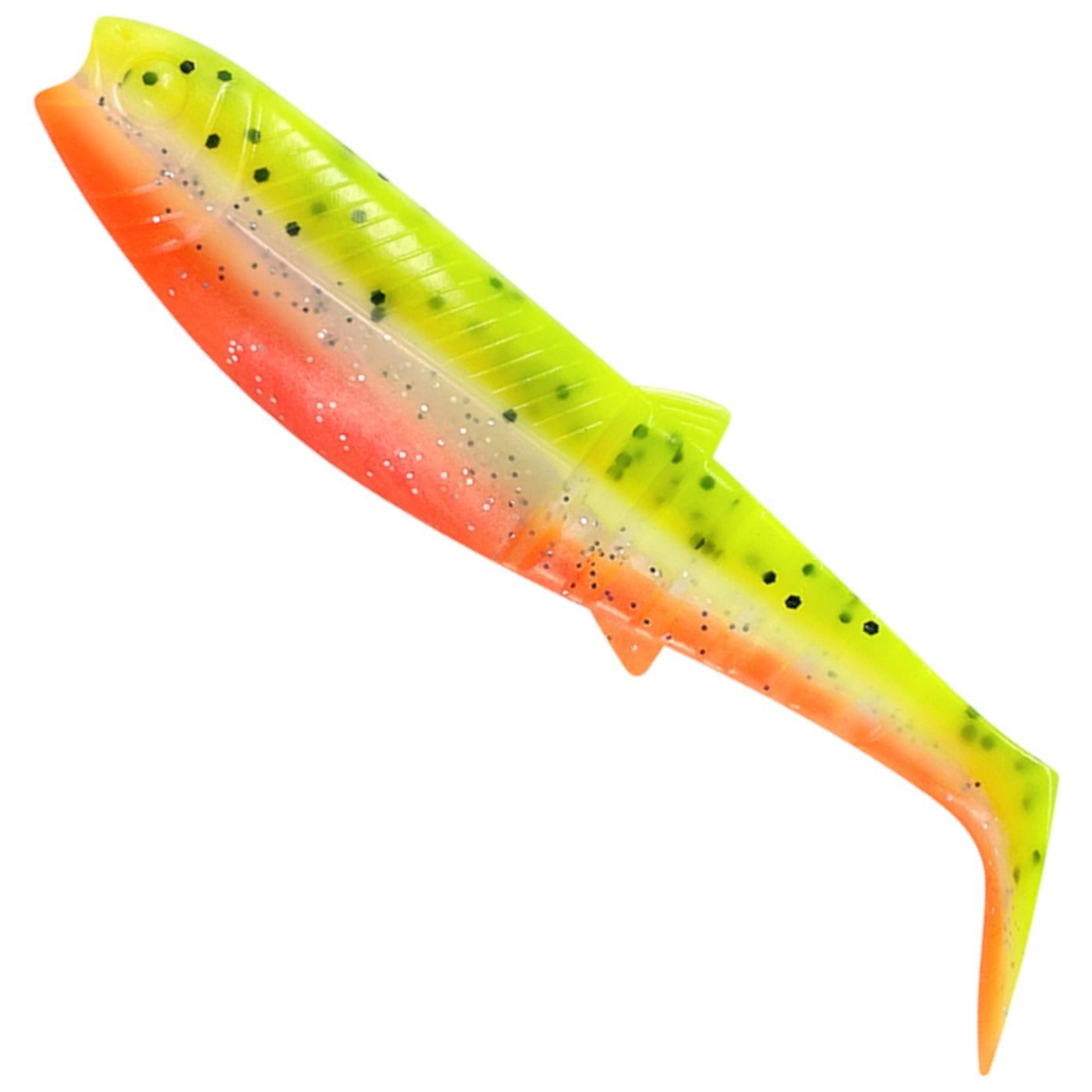 Savage Gear Ned Dragon Tail Slug &ndash; 5 Esche In Gomma Galleggianti Per Pesce Persico, Luccio