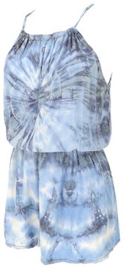 Guru-Shop Hose & Shorts Kurzer luftiger Batik Overall im Boho Style,.. alternative Bekleidung