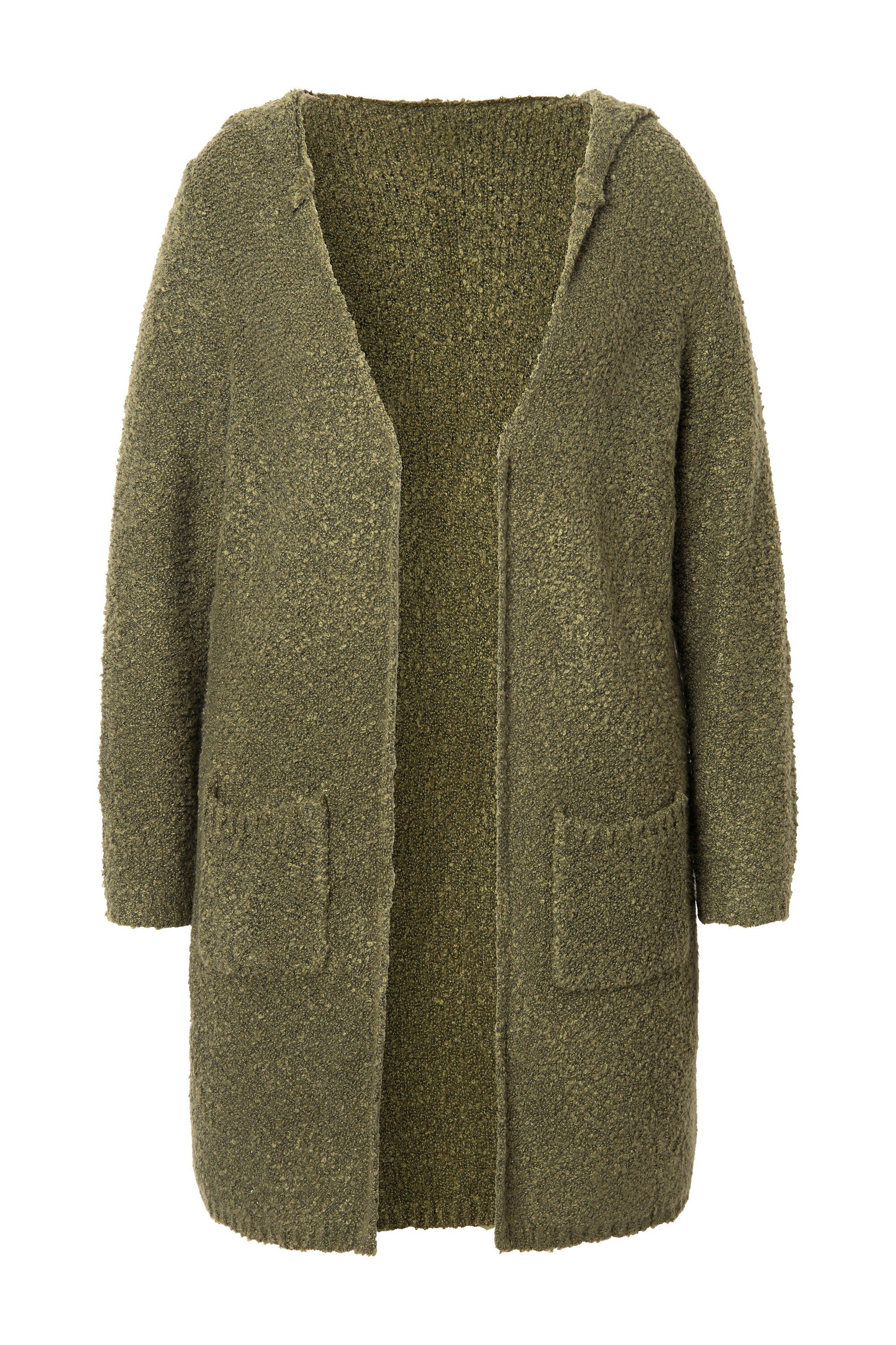 Angel of Style Strickjacke Long-Strickjacke Noppen-Struktur günstig online kaufen