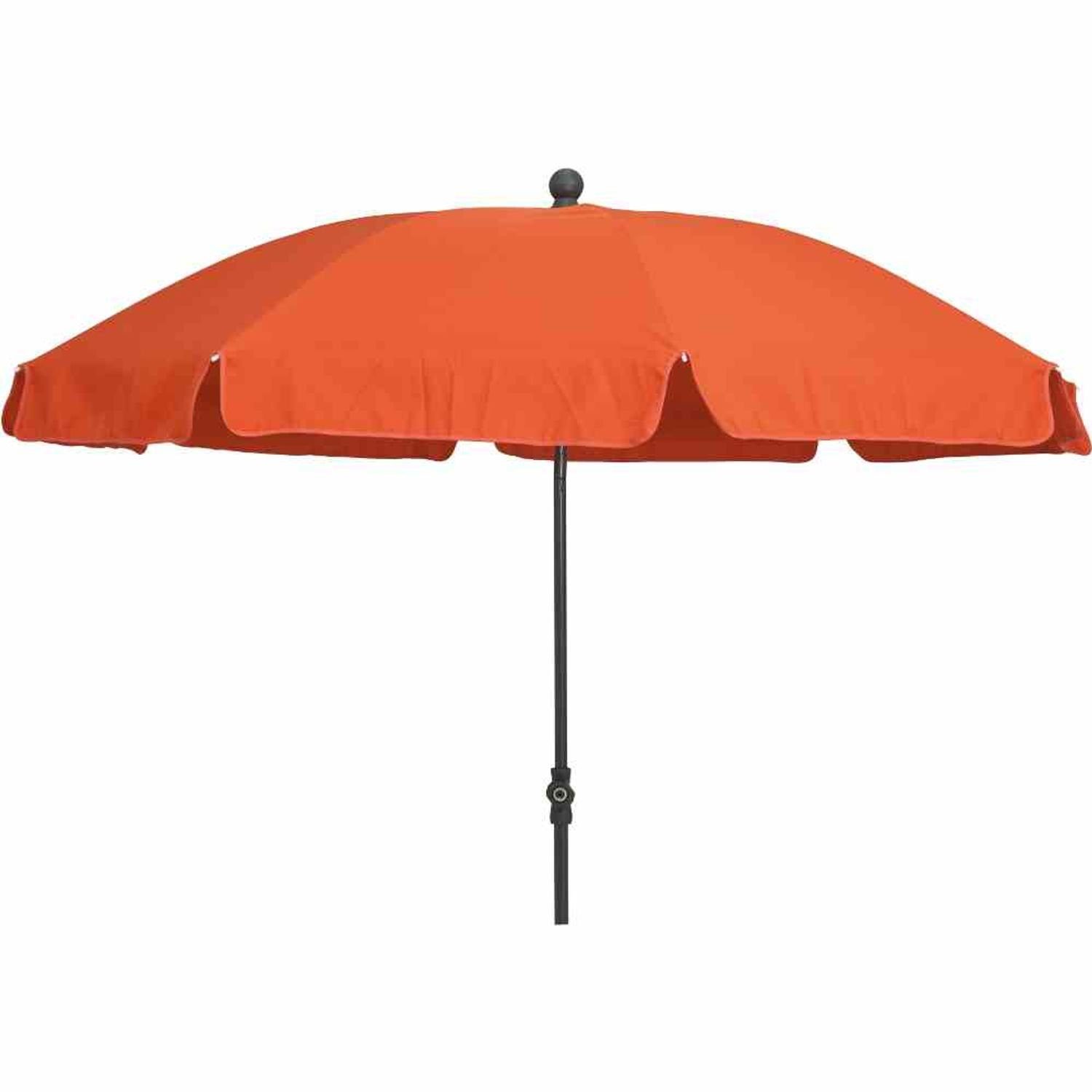 Siena Garden Sonnenschirm Mittelstockschirm terracotta Ø günstig online kaufen