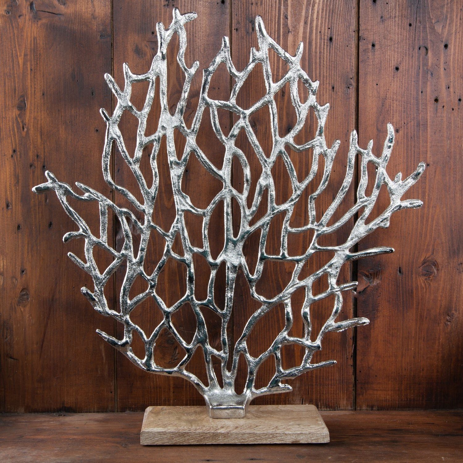 Logbuch-Verlag Dekofigur Maritime Dekofigur Seegras Koralle aus Metall auf günstig online kaufen