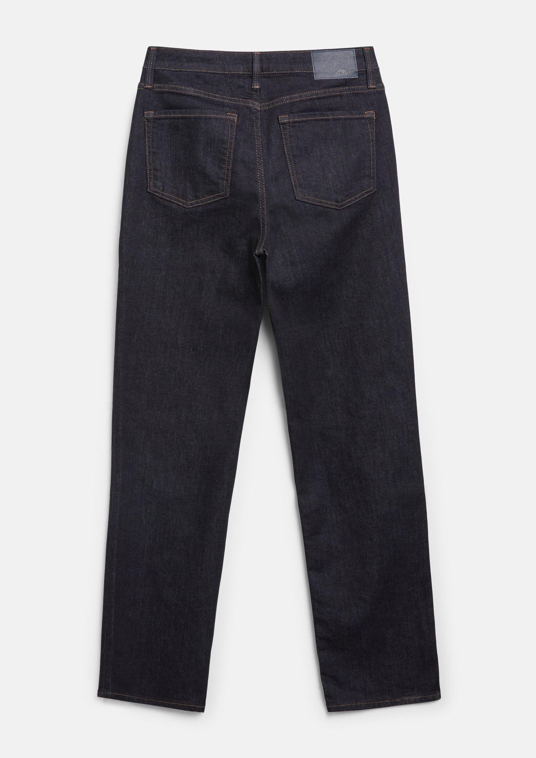 s.Oliver Regular-fit-Jeans Jeans-Hose KAROLIN Jeans Karolin / Mid Rise / Straight Fit