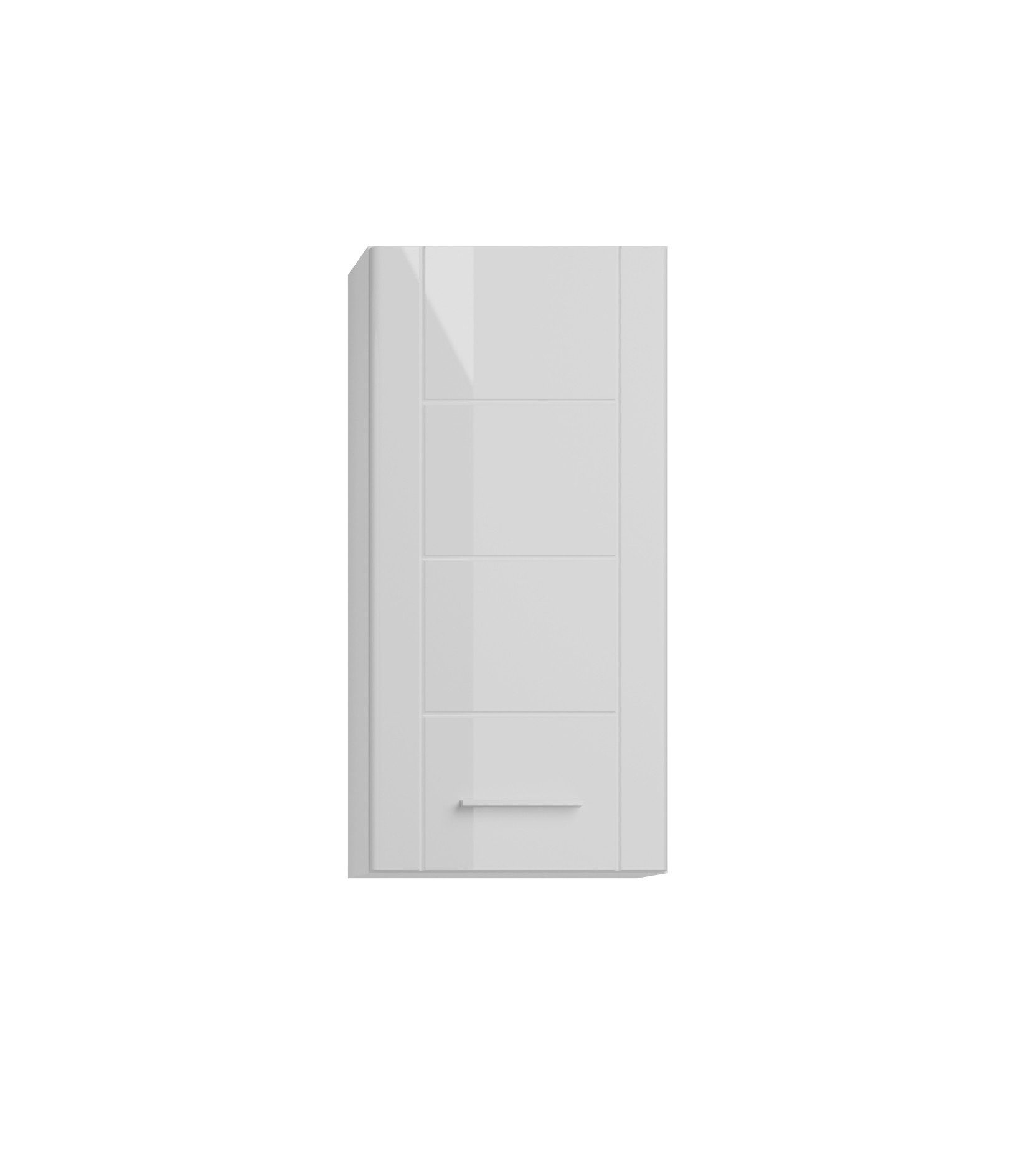 xonox.home Hängeschrank Venice Weiß Hochglanz Siphonausschnitt günstig online kaufen