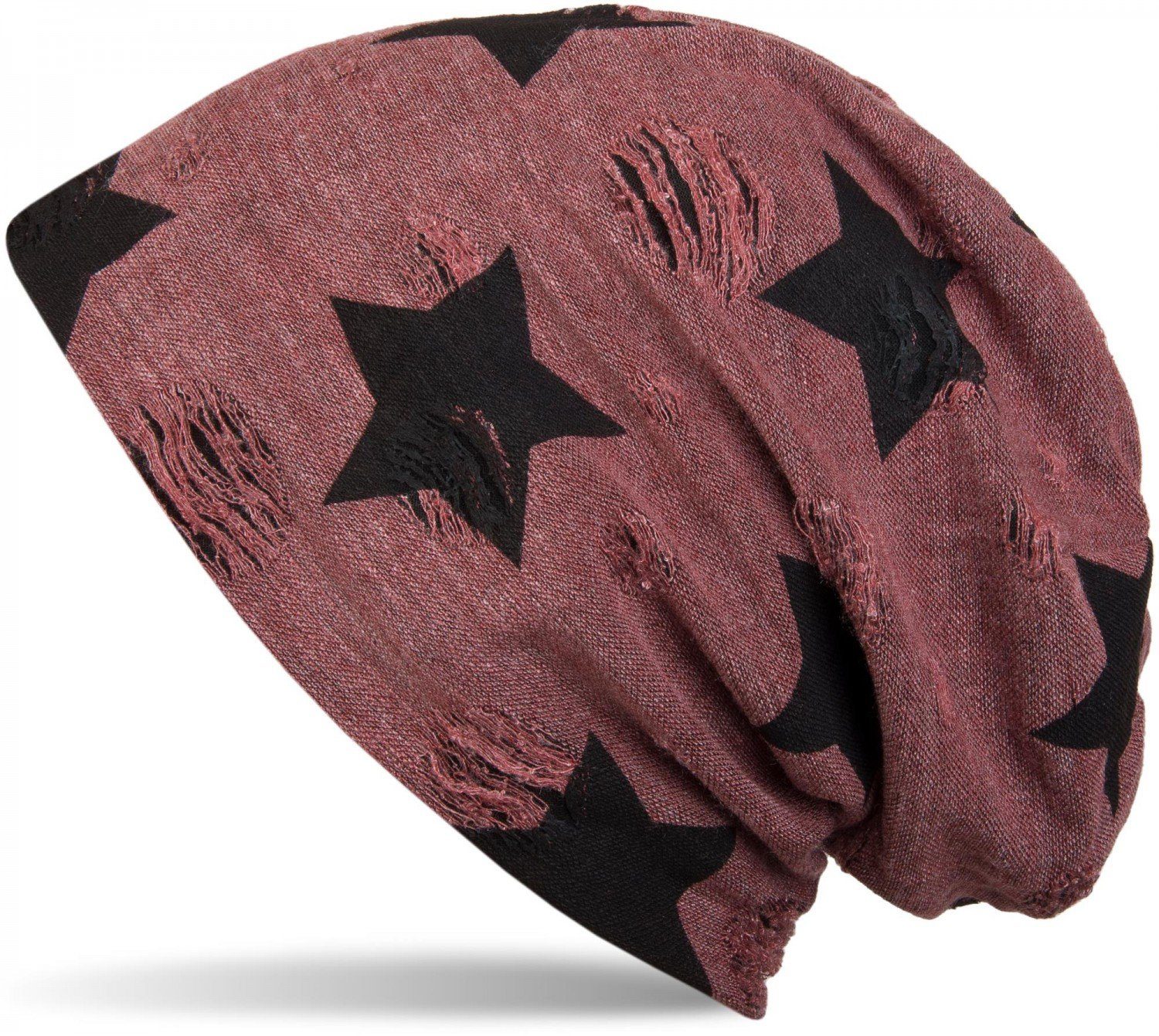 styleBREAKER Beanie Beanie mit Sterne & günstig online kaufen