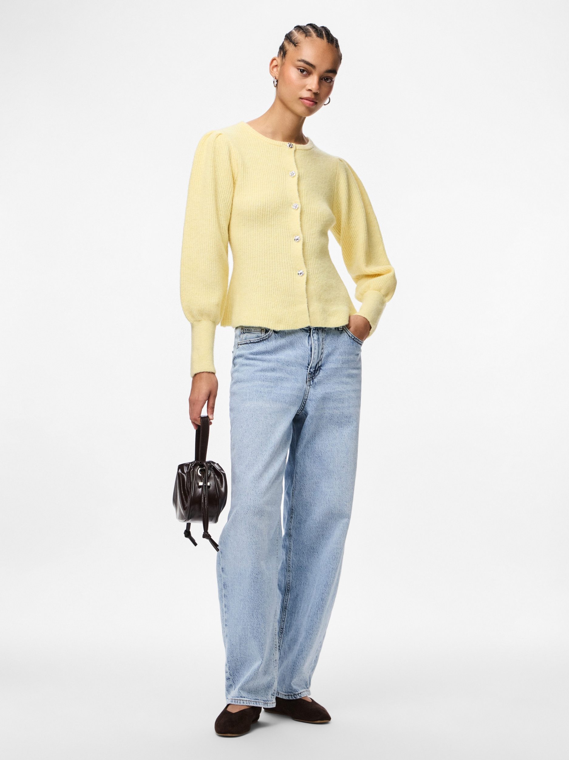 pieces Strickjacke PCANNIE LS KNIT CARDIGAN D2D günstig online kaufen