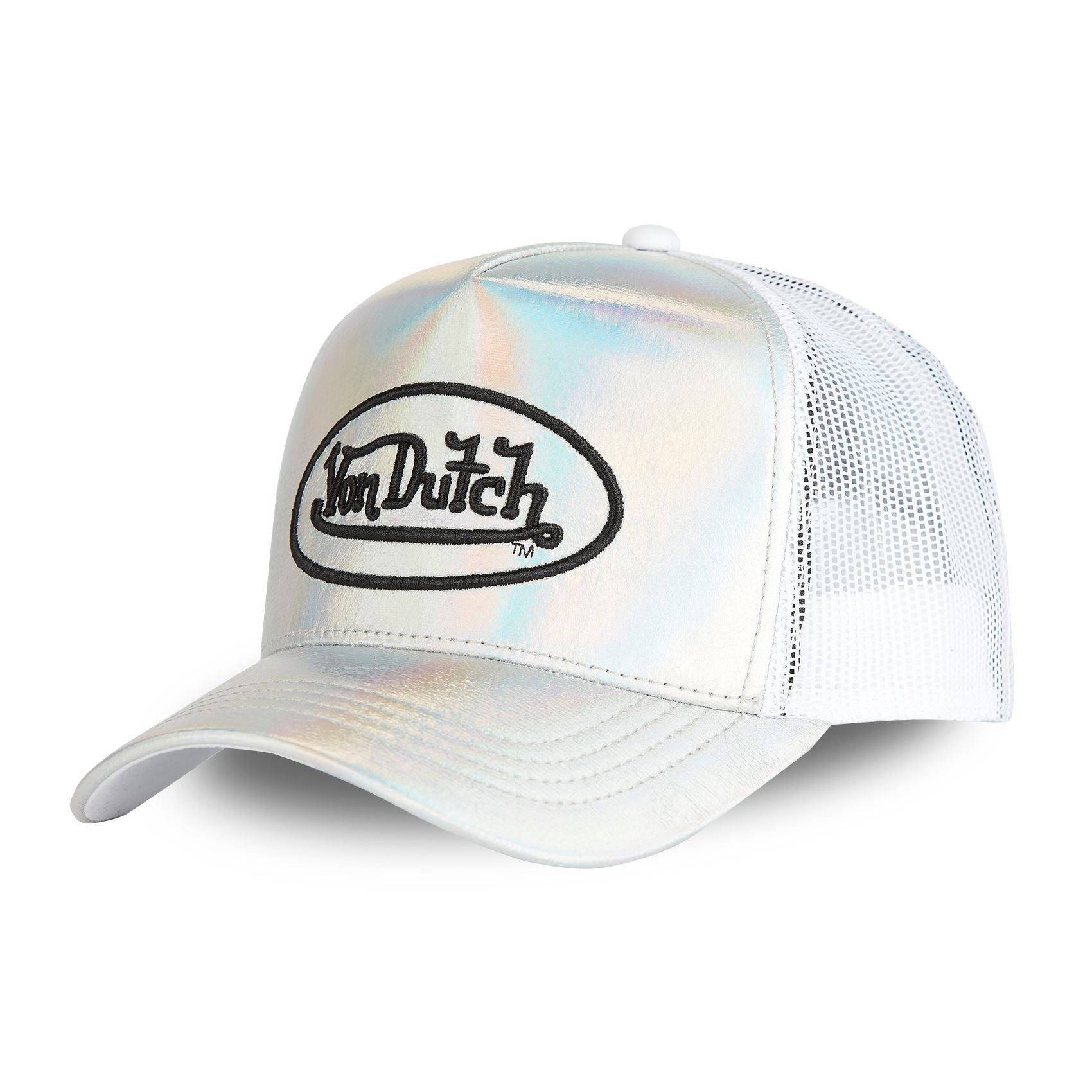 Von Dutch Trucker Cap Von Dutch Originals Trucker Cap - Hologram Effect (Basecap, Meshcap, Trucker Kappe) Hologramm Effekt