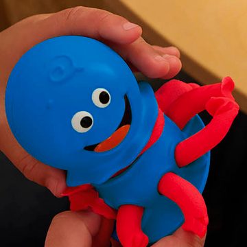 Hasbro Knete Play-Doh, Starters Knetmatte für unterwegs