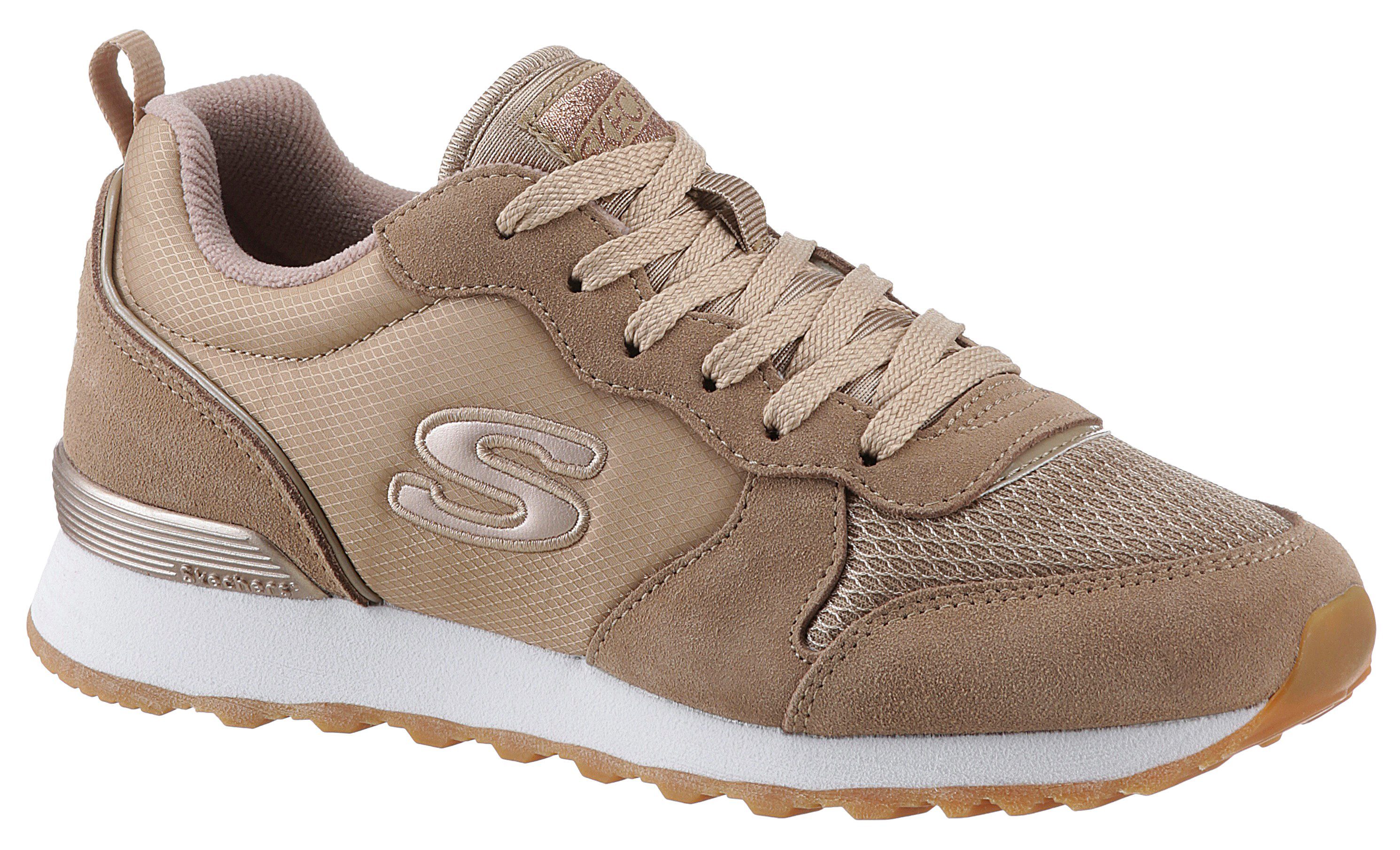 Skechers OG 85 - GOLDN GURL Sneaker Schnürschuh, Original-Retro-Jogginschuh günstig online kaufen