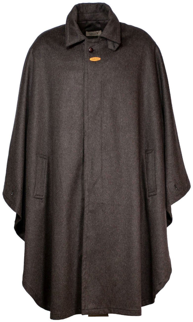 Hubertus® Hunting Regenponcho Lodenkotze Wetterfleck aus Loden Jagdponcho Überwurf von Oefele Jagd