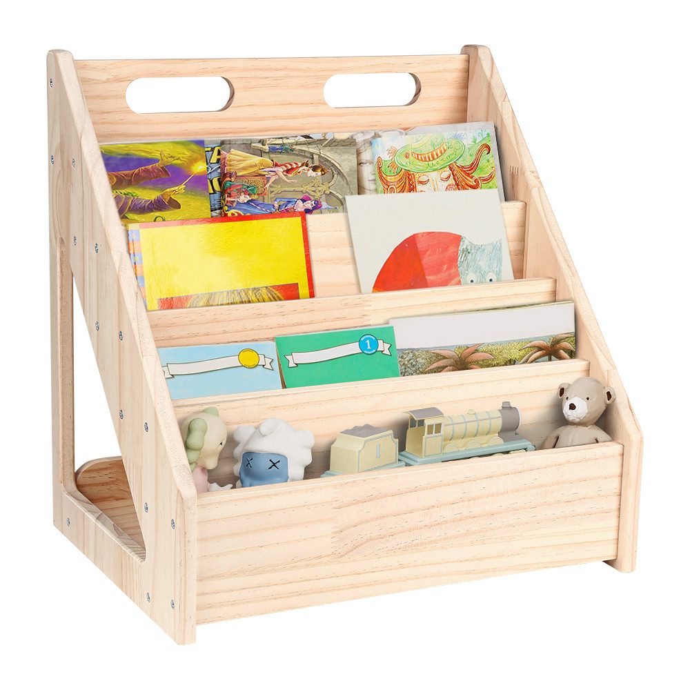 JEOBEST Bücherregal Kinder Bücherregal, 5-stöckiges Kinderregal günstig online kaufen