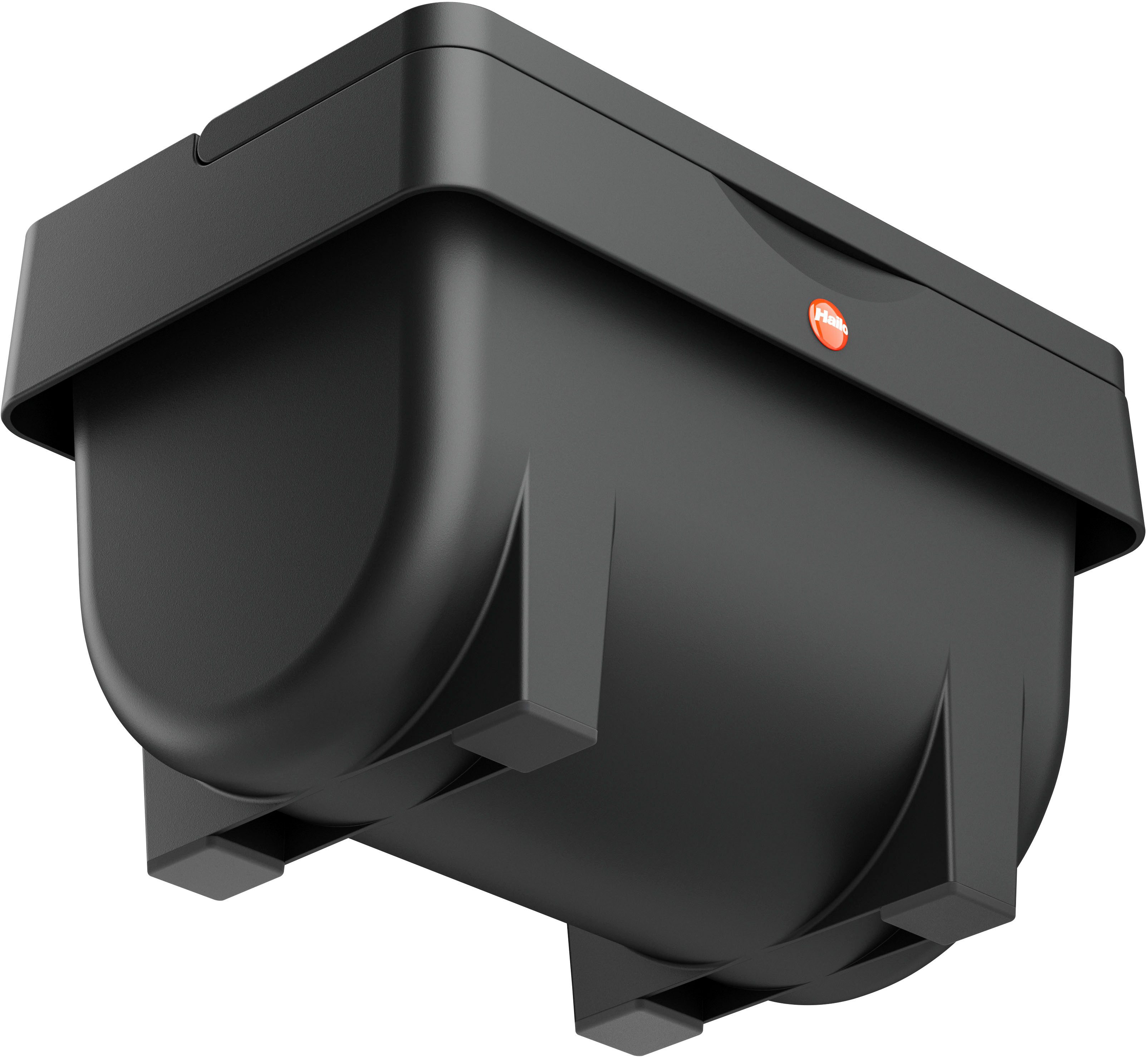 Hailo Biomülleimer ÖKOMINI S, Kunststoff, abnehmbarer Deckel, 4,1 Liter