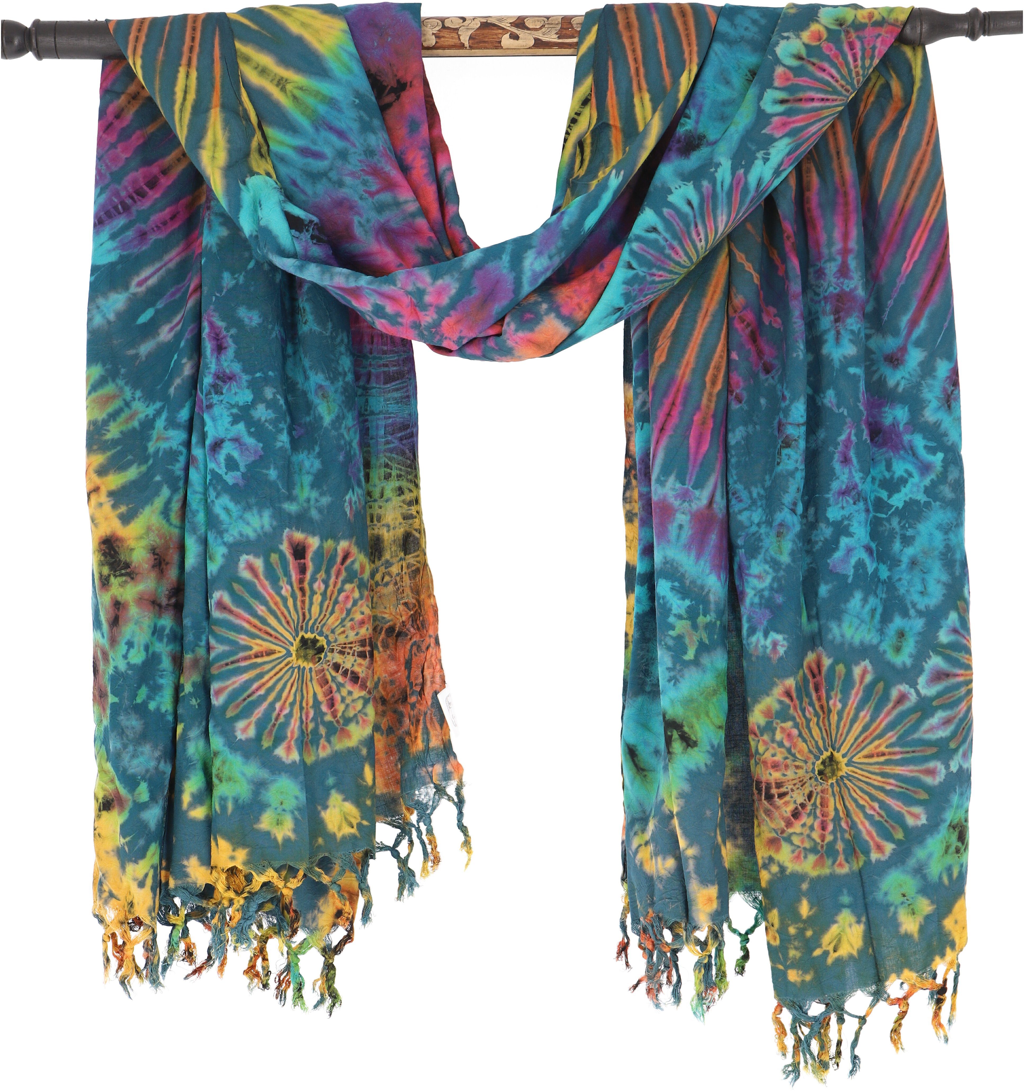 Om Namaste Sarong - 636 - mandala - regenboog