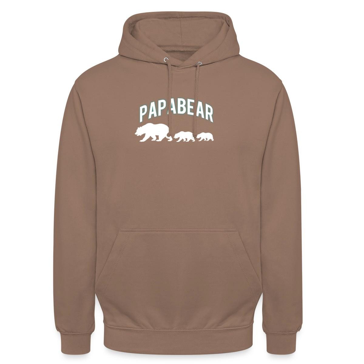 Hoodie Papabear Bärenfamilie Dad Unisex Hoodie