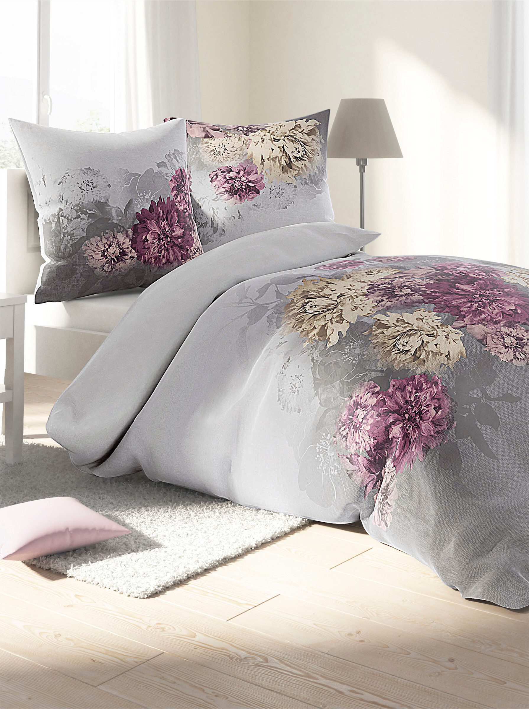 Witt Bettwäsche Bettwäsche, Mako-Satin, 2 teilig, günstig online kaufen