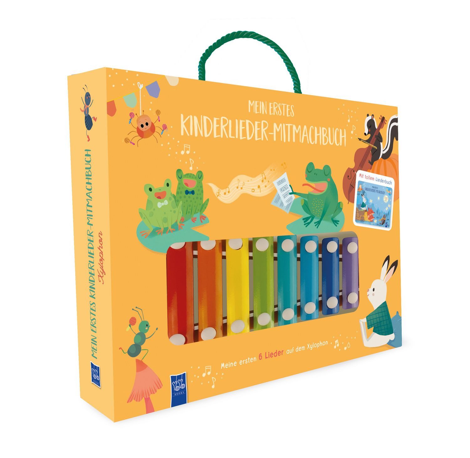 Mein erstes Kinderlieder-Mitmachbuch - Xylophon / diverse