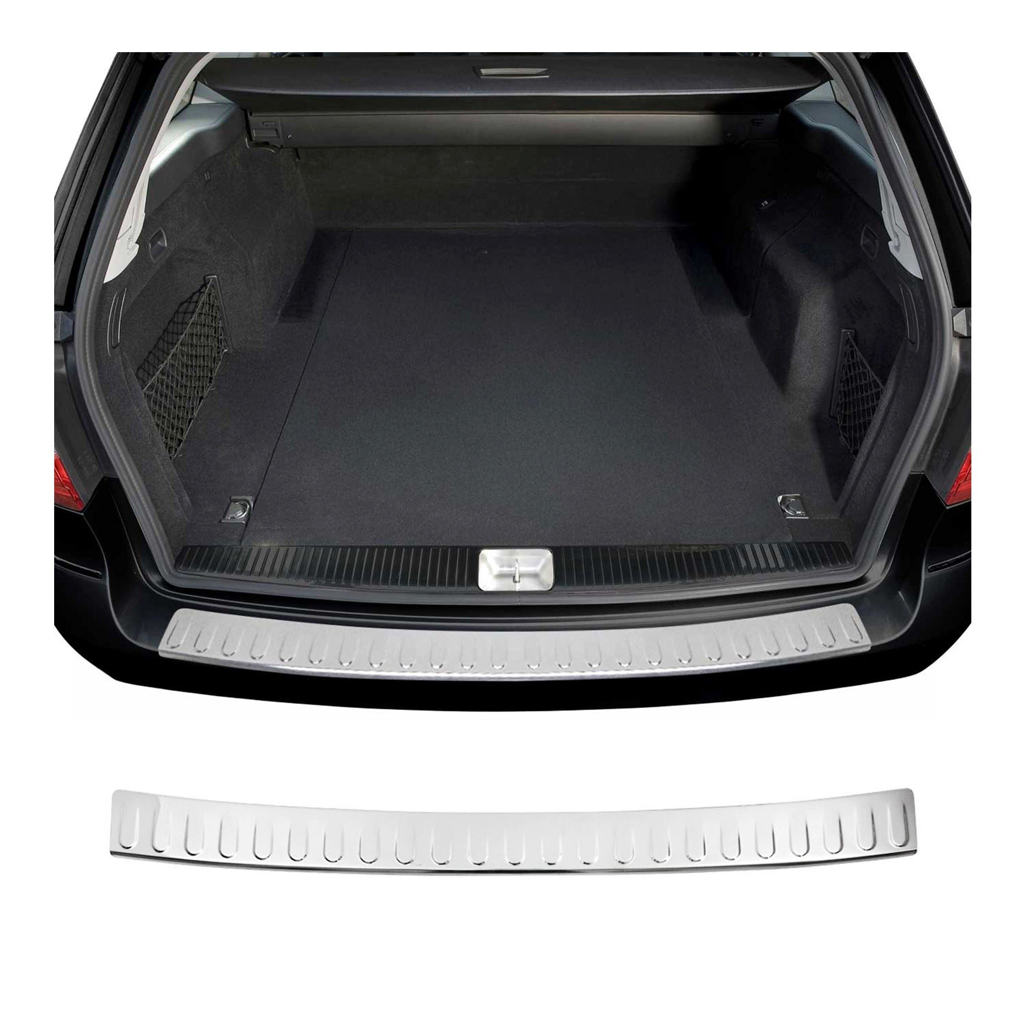 OMAC Ladekantenschutz Ladekantenschutz für Mercedes Klasse E S212 2010-2013 Glanz 1x, Zubehör für Mercedes-Benz E-Klasse W212 2010-2013, Langlebig,Einfache Reinigung,Einfache Installation,Rostbeständig