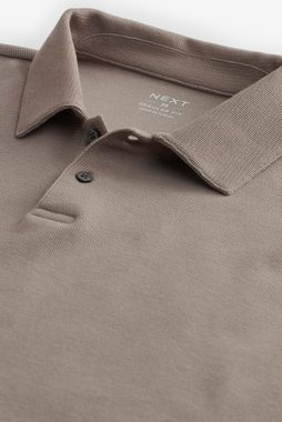 Next Poloshirt Strukturiertes Polo-Shirt (1-tlg)